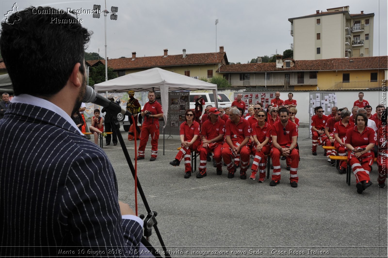 Manta 10 Giugno 2018 - 15 Anni di attivit e inaugurazione nuova Sede - Croce Rossa Italiana- Comitato Regionale del Piemonte