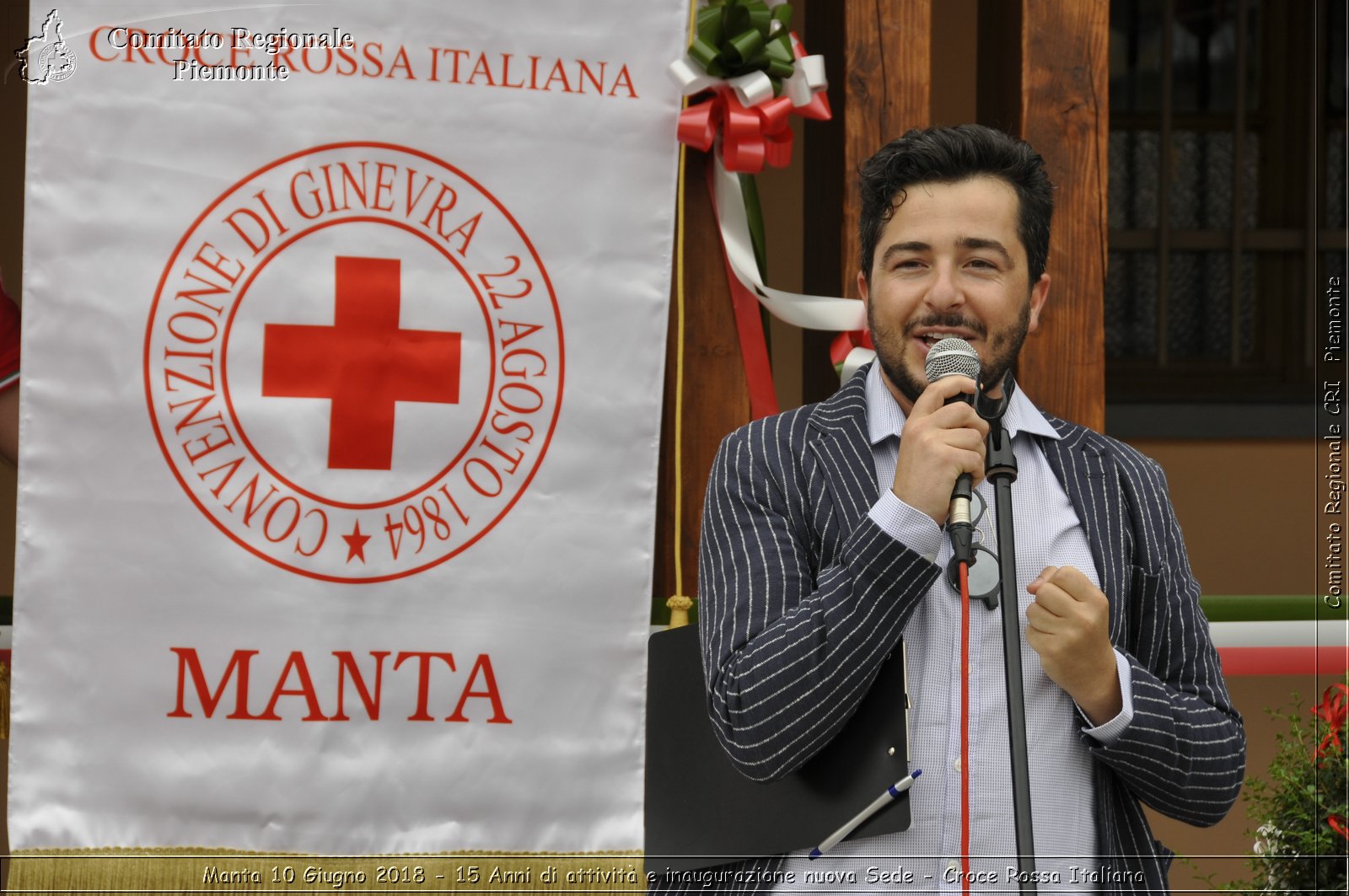 Manta 10 Giugno 2018 - 15 Anni di attivit e inaugurazione nuova Sede - Croce Rossa Italiana- Comitato Regionale del Piemonte