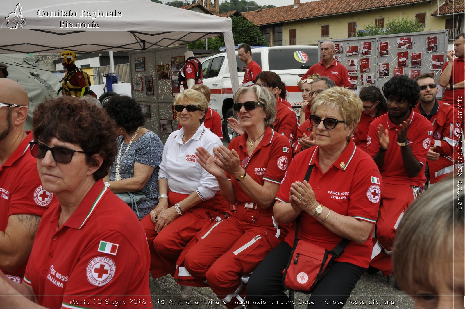 Manta 10 Giugno 2018 - 15 Anni di attivit e inaugurazione nuova Sede - Croce Rossa Italiana- Comitato Regionale del Piemonte