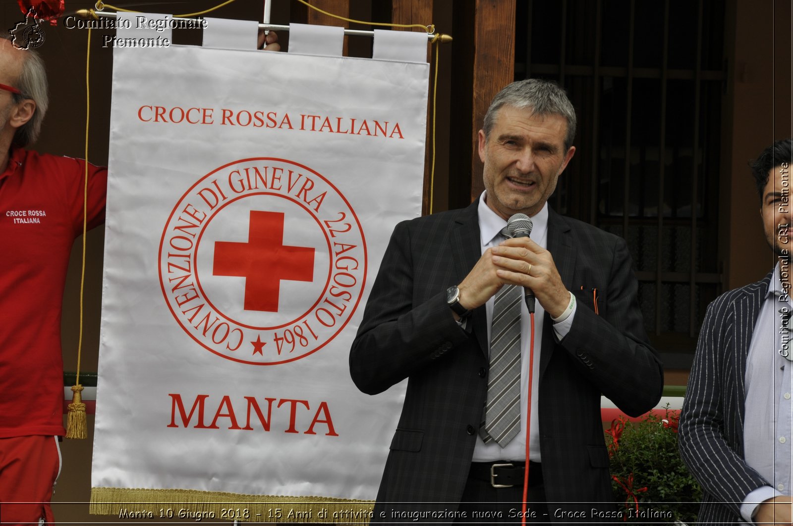 Manta 10 Giugno 2018 - 15 Anni di attivit e inaugurazione nuova Sede - Croce Rossa Italiana- Comitato Regionale del Piemonte