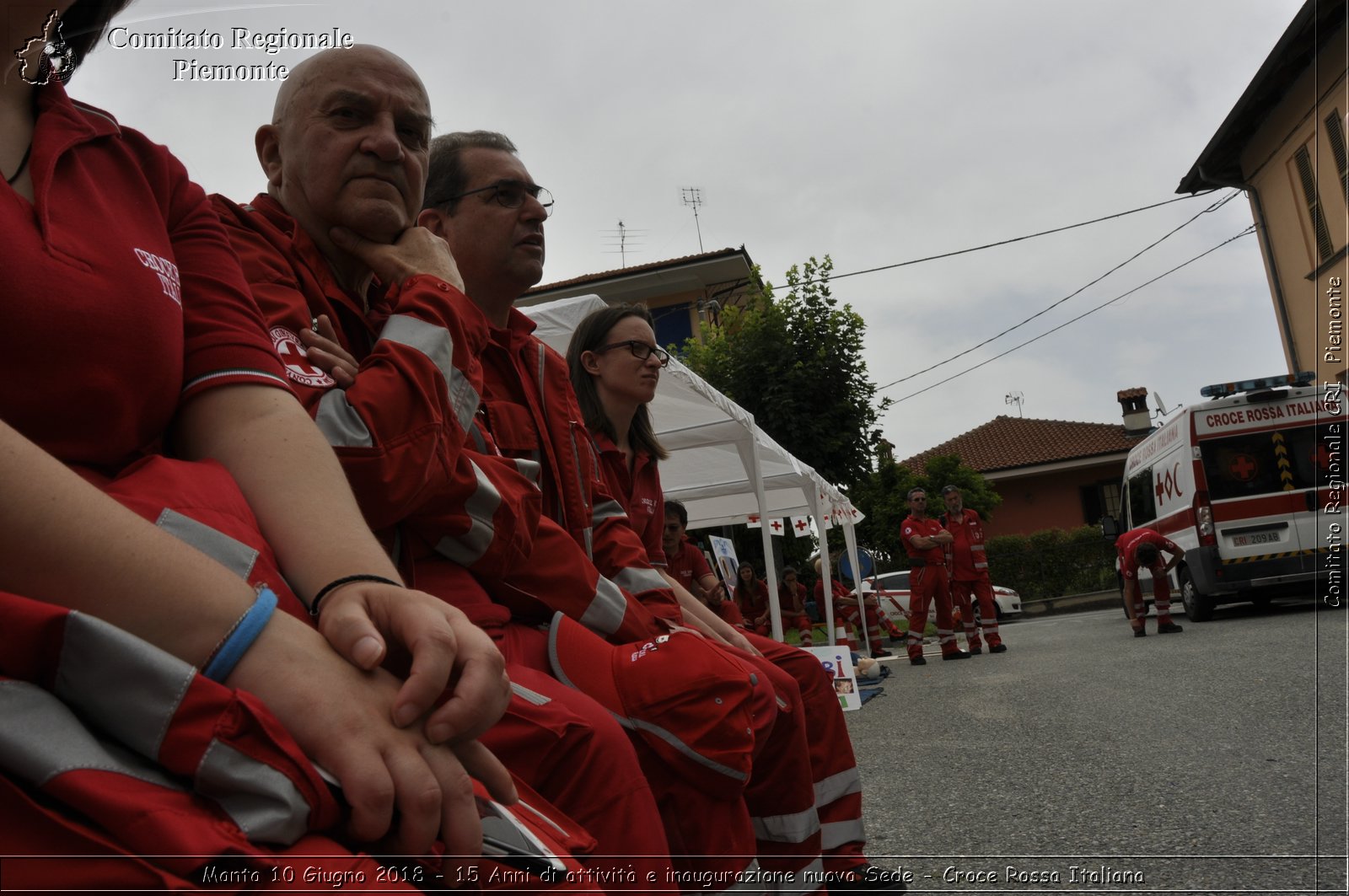 Manta 10 Giugno 2018 - 15 Anni di attivit e inaugurazione nuova Sede - Croce Rossa Italiana- Comitato Regionale del Piemonte