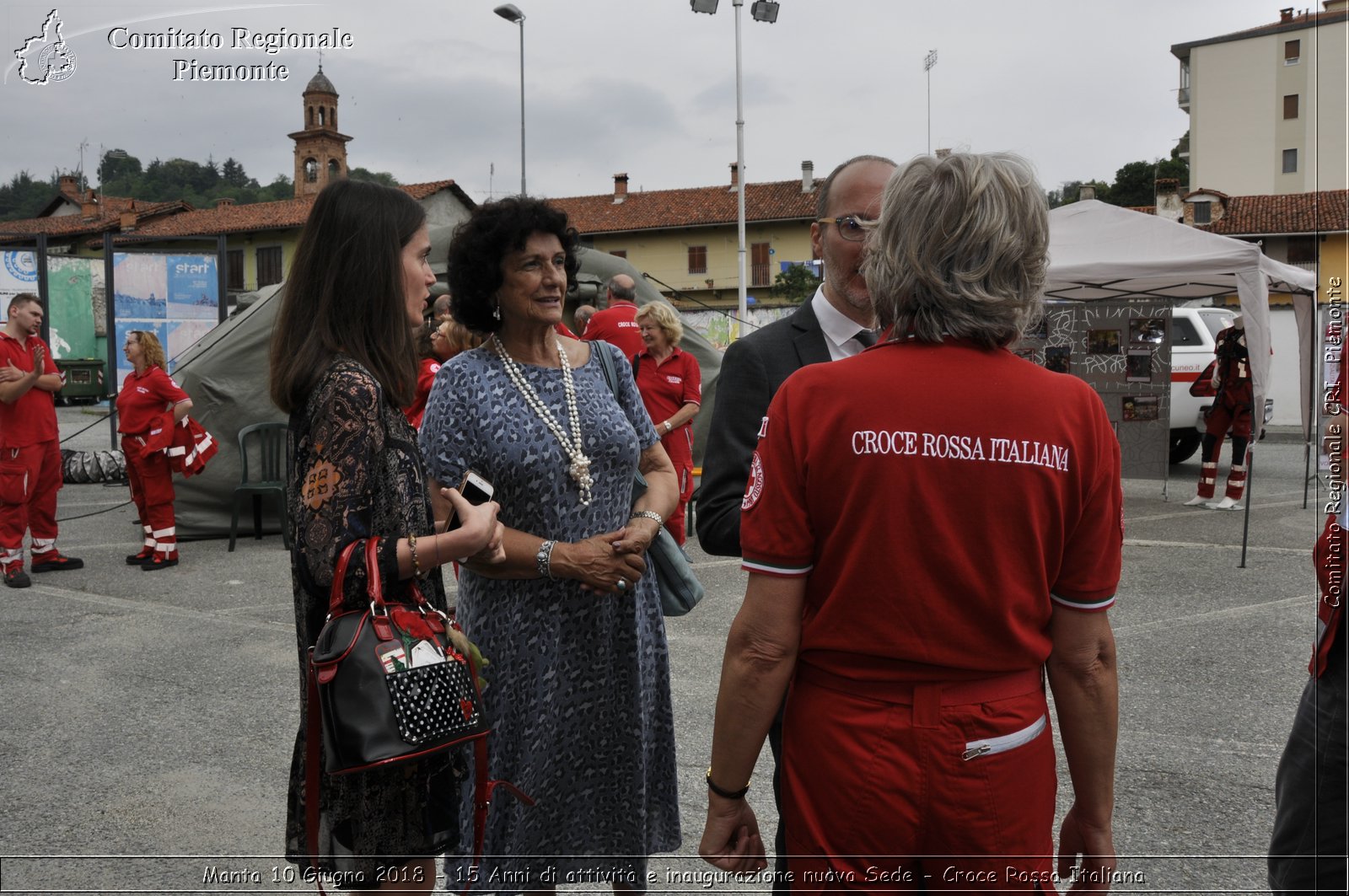 Manta 10 Giugno 2018 - 15 Anni di attivit e inaugurazione nuova Sede - Croce Rossa Italiana- Comitato Regionale del Piemonte