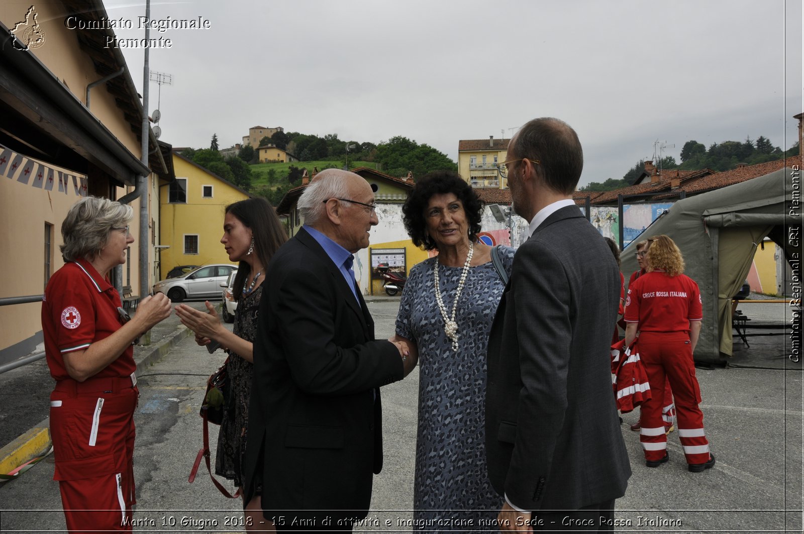 Manta 10 Giugno 2018 - 15 Anni di attivit e inaugurazione nuova Sede - Croce Rossa Italiana- Comitato Regionale del Piemonte