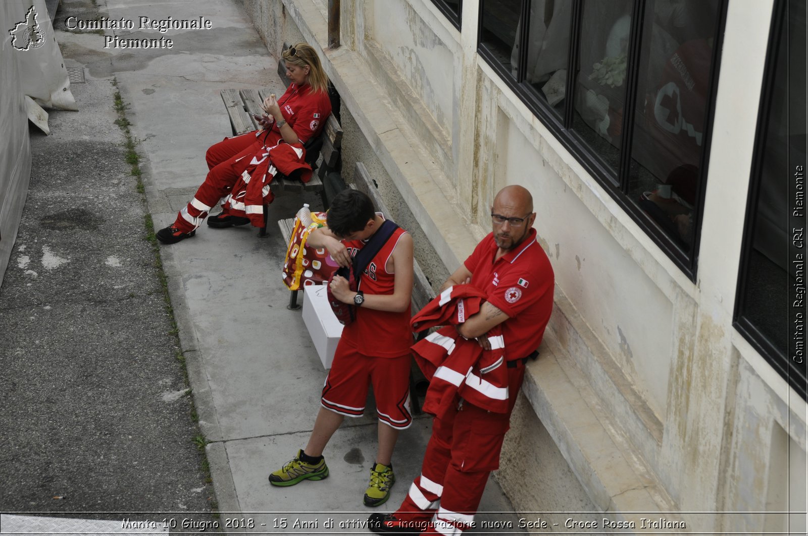 Manta 10 Giugno 2018 - 15 Anni di attivit e inaugurazione nuova Sede - Croce Rossa Italiana- Comitato Regionale del Piemonte