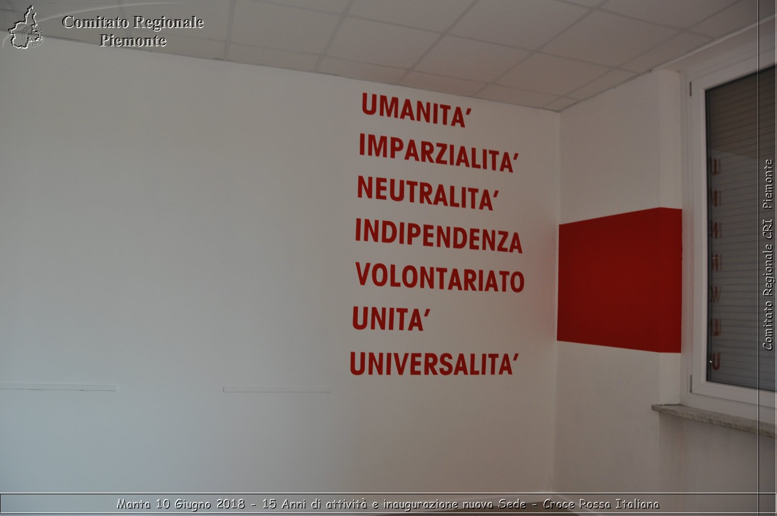 Manta 10 Giugno 2018 - 15 Anni di attivit e inaugurazione nuova Sede - Croce Rossa Italiana- Comitato Regionale del Piemonte