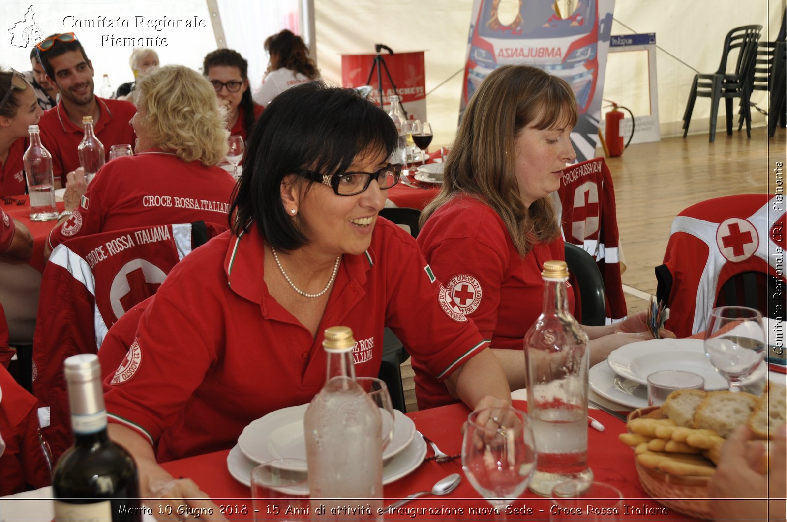 Manta 10 Giugno 2018 - 15 Anni di attivit e inaugurazione nuova Sede - Croce Rossa Italiana- Comitato Regionale del Piemonte