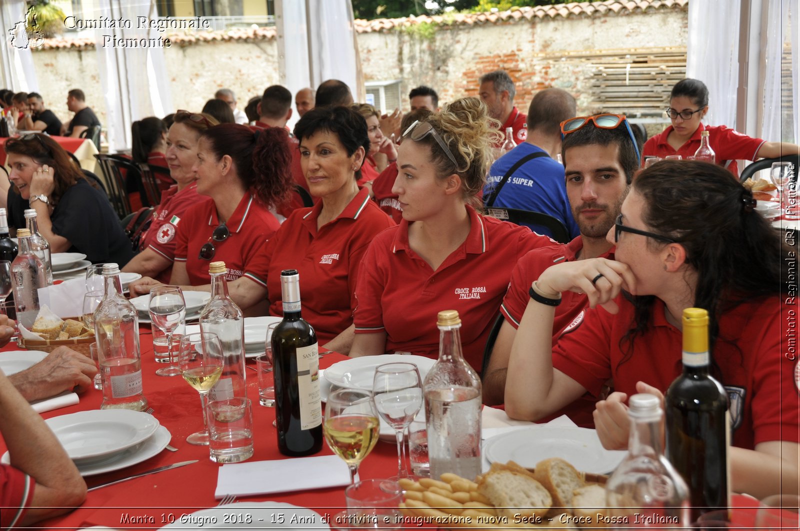 Manta 10 Giugno 2018 - 15 Anni di attivit e inaugurazione nuova Sede - Croce Rossa Italiana- Comitato Regionale del Piemonte