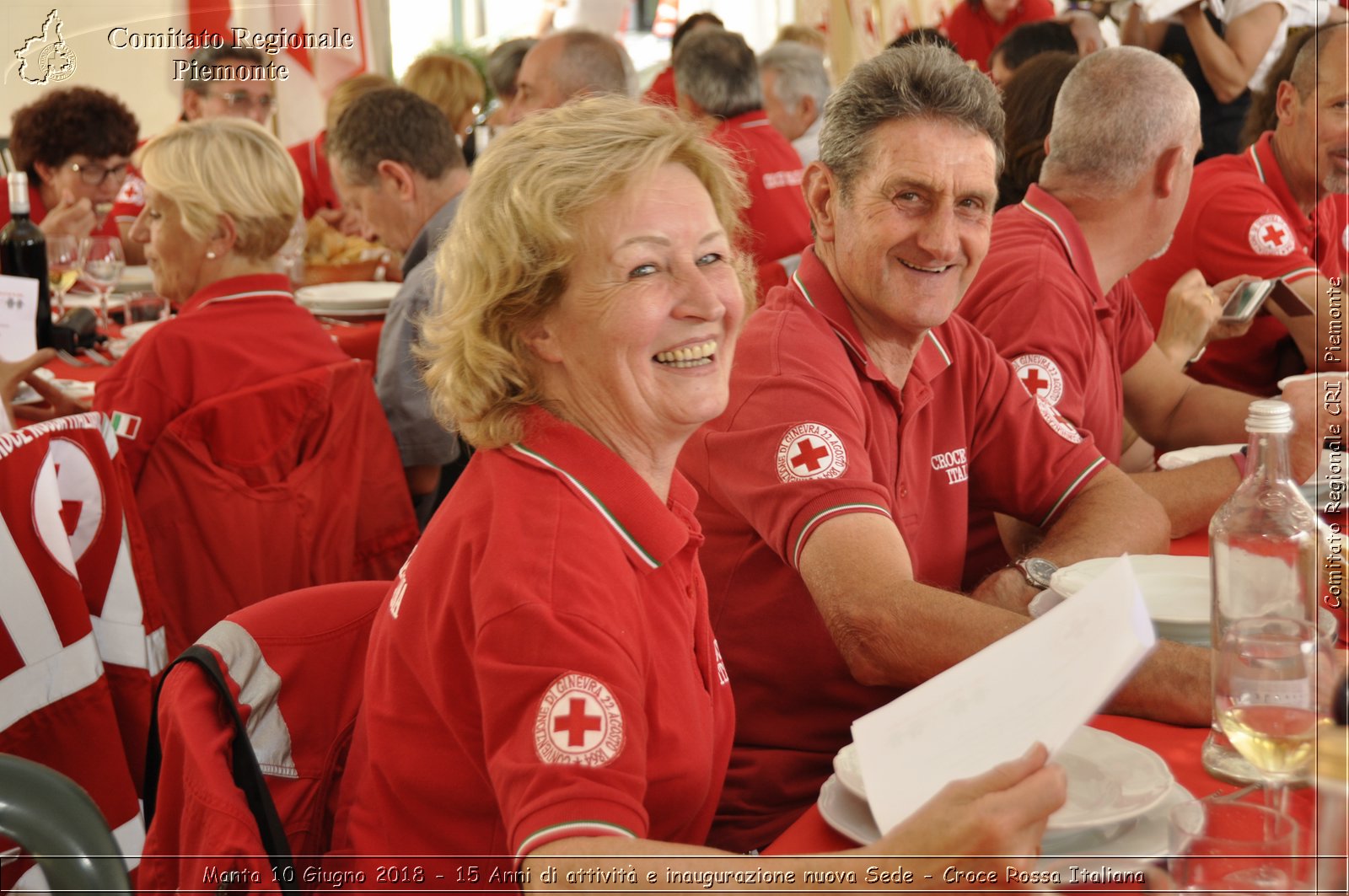 Manta 10 Giugno 2018 - 15 Anni di attivit e inaugurazione nuova Sede - Croce Rossa Italiana- Comitato Regionale del Piemonte