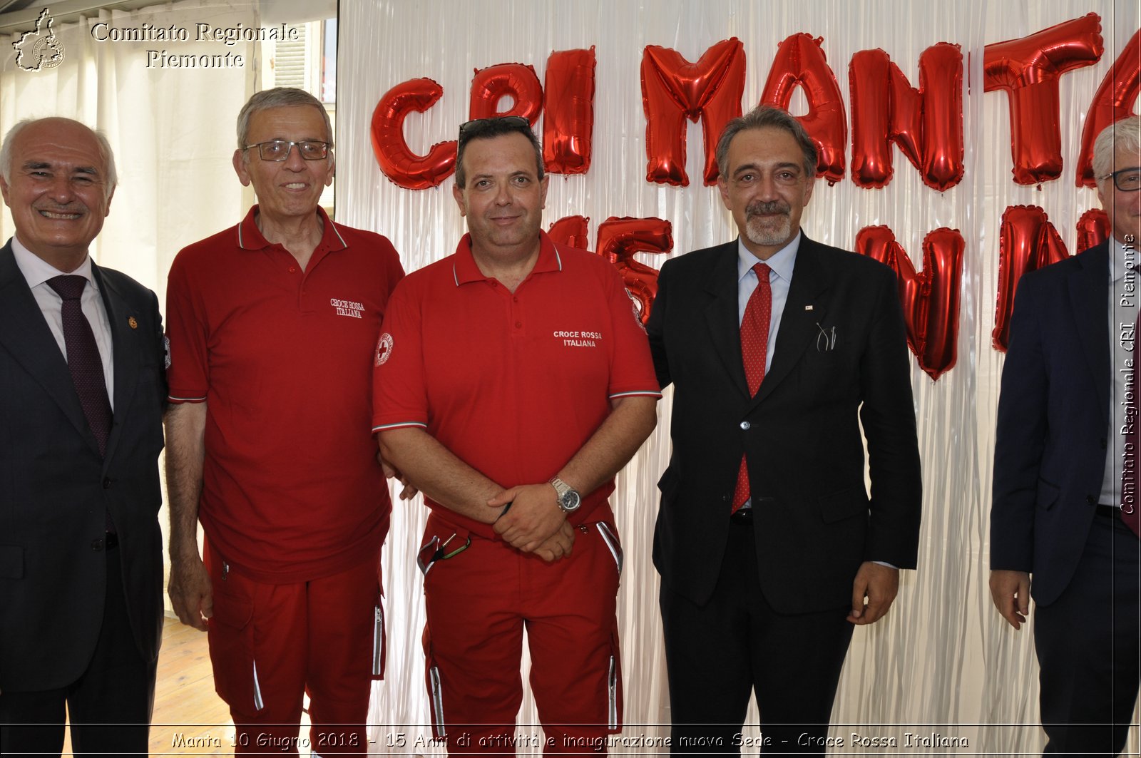 Manta 10 Giugno 2018 - 15 Anni di attivit e inaugurazione nuova Sede - Croce Rossa Italiana- Comitato Regionale del Piemonte