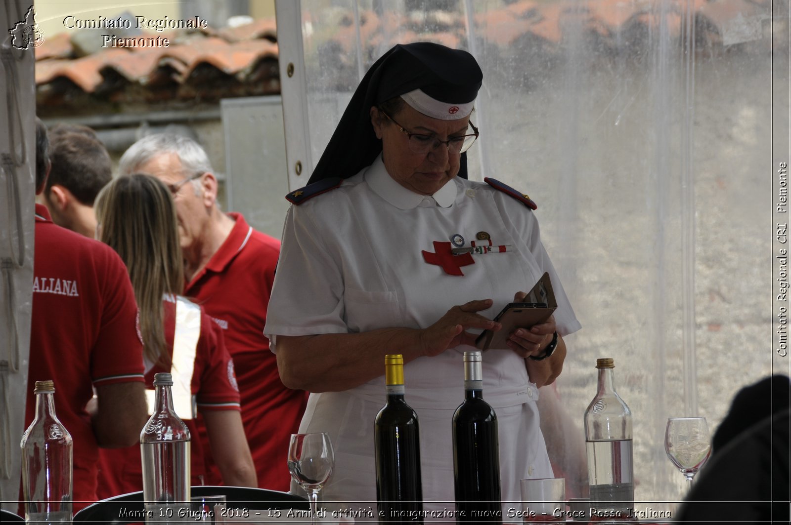 Manta 10 Giugno 2018 - 15 Anni di attivit e inaugurazione nuova Sede - Croce Rossa Italiana- Comitato Regionale del Piemonte