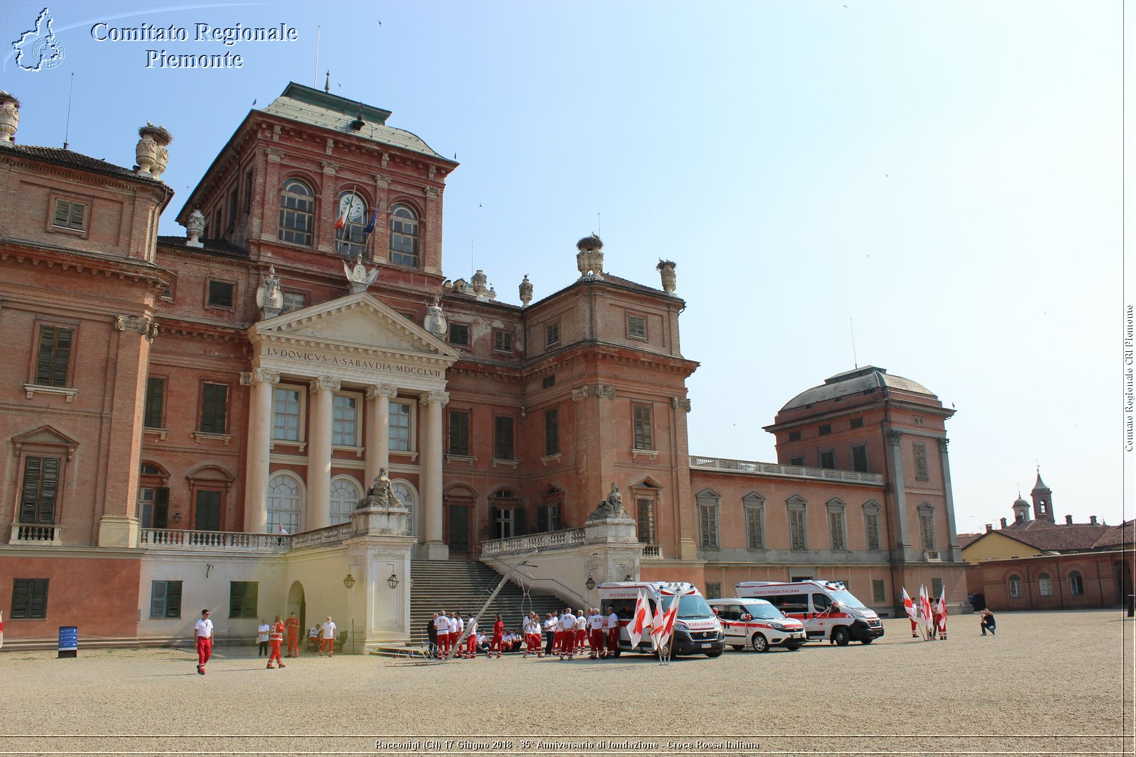 Racconigi (CN) 17 Giugno 2018 - 35 Anniversario di fondazione - Croce Rossa Italiana - Comitato Regionale del Piemonte