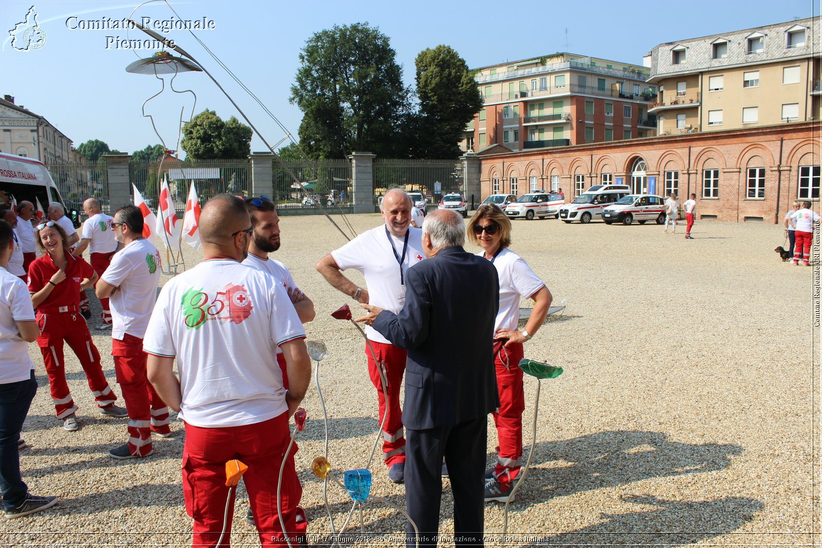 Racconigi (CN) 17 Giugno 2018 - 35 Anniversario di fondazione - Croce Rossa Italiana - Comitato Regionale del Piemonte