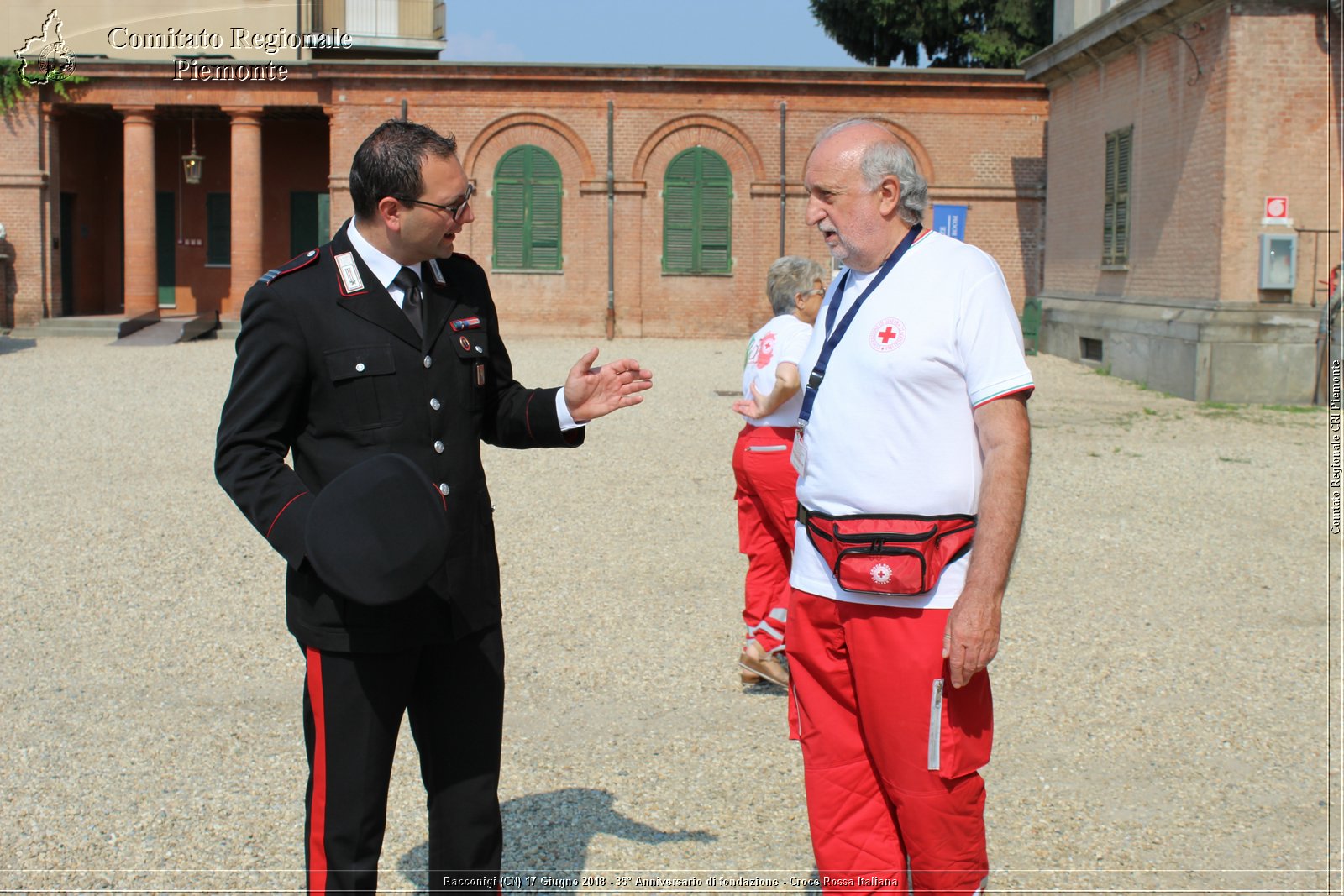 Racconigi (CN) 17 Giugno 2018 - 35 Anniversario di fondazione - Croce Rossa Italiana - Comitato Regionale del Piemonte