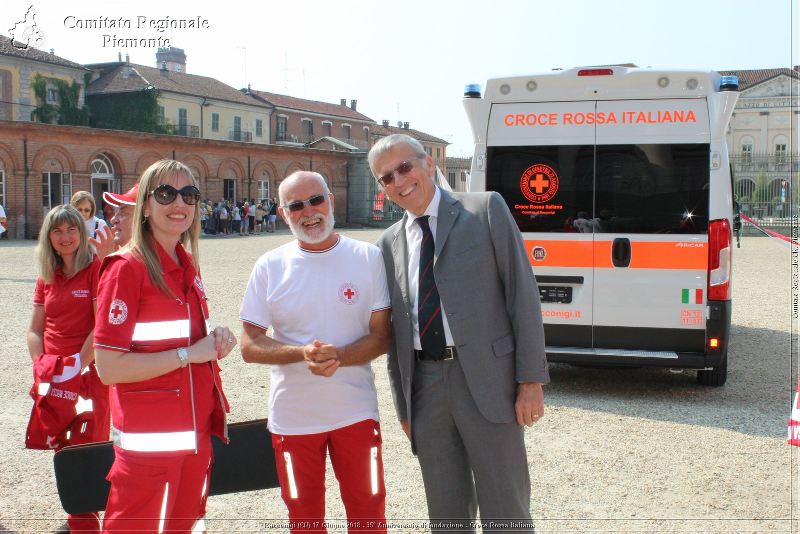 Racconigi (CN) 17 Giugno 2018 - 35 Anniversario di fondazione - Croce Rossa Italiana - Comitato Regionale del Piemonte