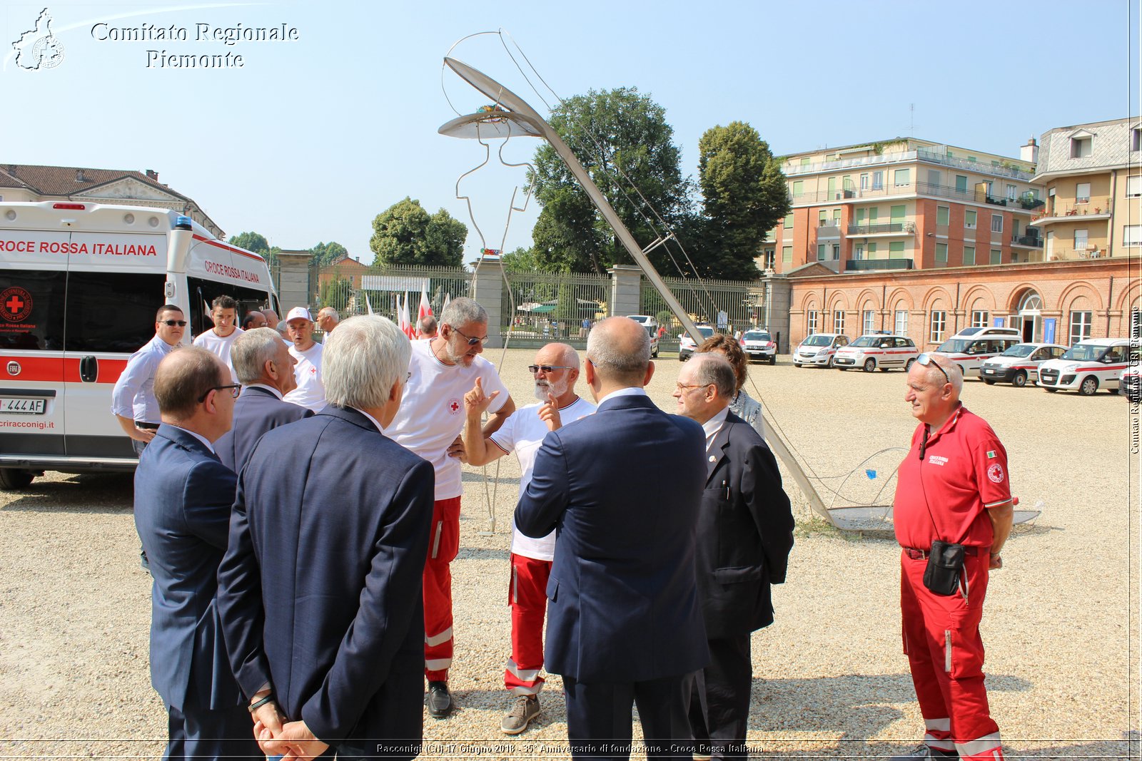 Racconigi (CN) 17 Giugno 2018 - 35 Anniversario di fondazione - Croce Rossa Italiana - Comitato Regionale del Piemonte