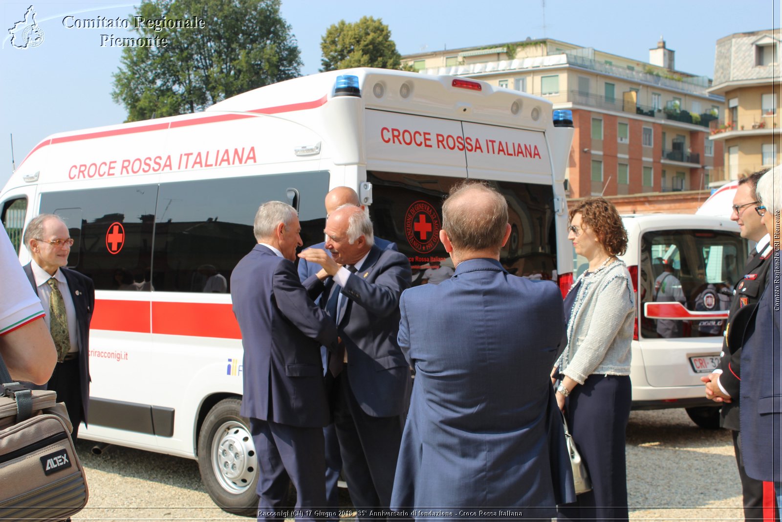 Racconigi (CN) 17 Giugno 2018 - 35 Anniversario di fondazione - Croce Rossa Italiana - Comitato Regionale del Piemonte