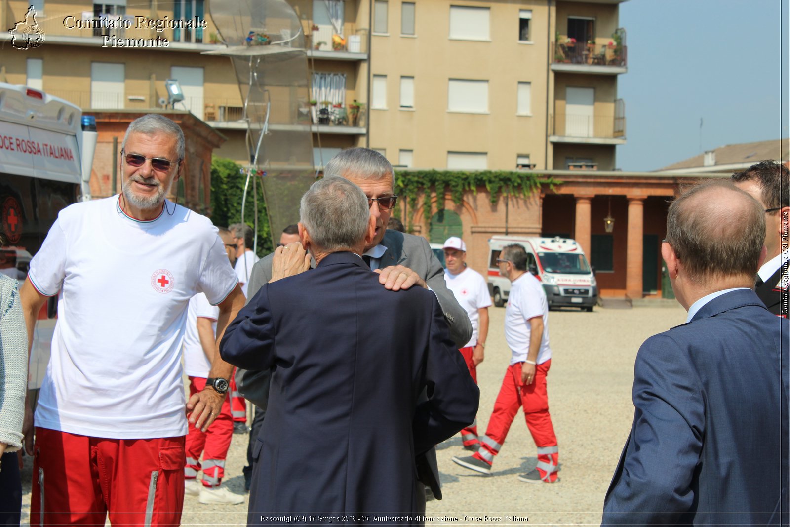 Racconigi (CN) 17 Giugno 2018 - 35 Anniversario di fondazione - Croce Rossa Italiana - Comitato Regionale del Piemonte