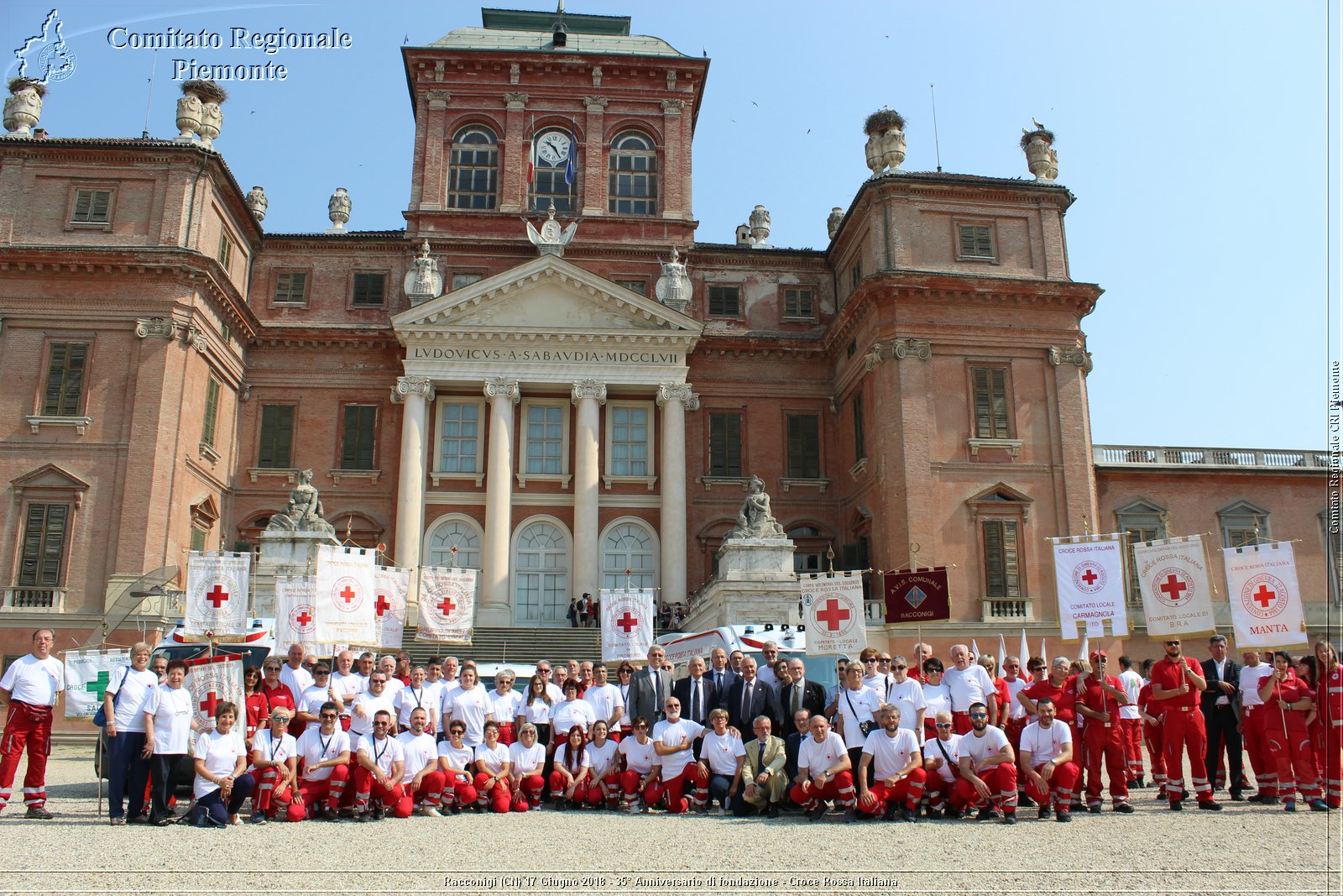 Racconigi (CN) 17 Giugno 2018 - 35 Anniversario di fondazione - Croce Rossa Italiana - Comitato Regionale del Piemonte