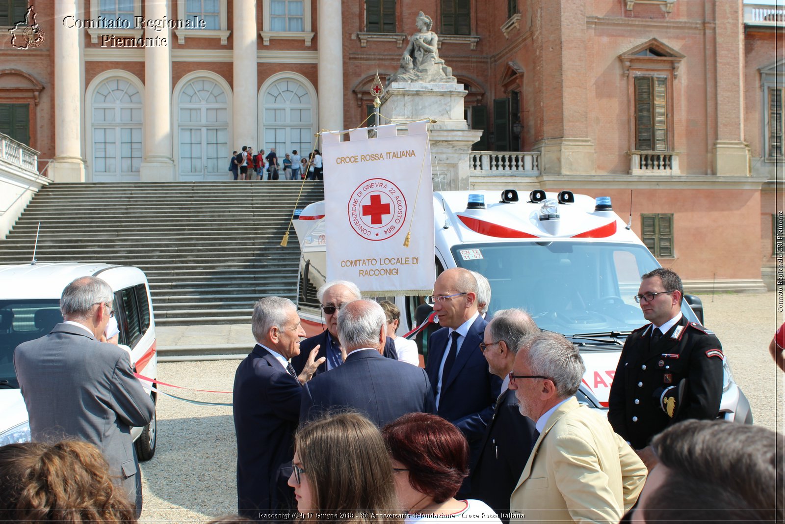 Racconigi (CN) 17 Giugno 2018 - 35 Anniversario di fondazione - Croce Rossa Italiana - Comitato Regionale del Piemonte