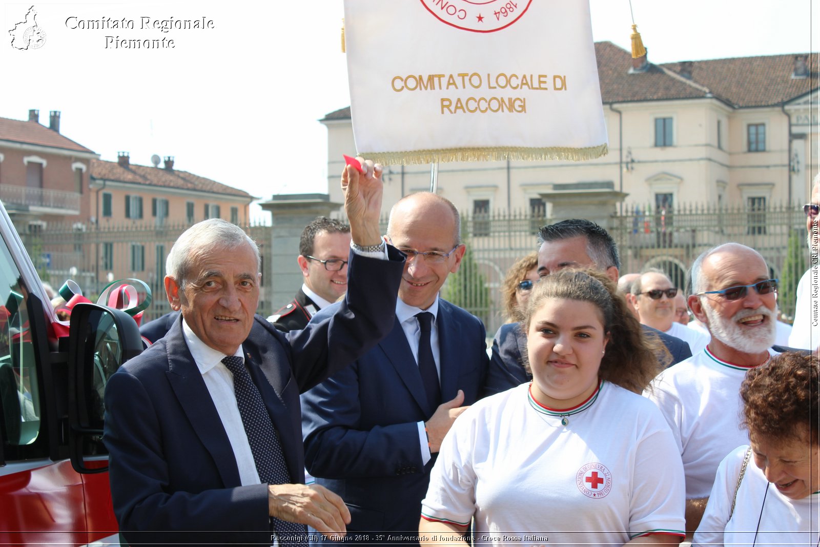 Racconigi (CN) 17 Giugno 2018 - 35 Anniversario di fondazione - Croce Rossa Italiana - Comitato Regionale del Piemonte