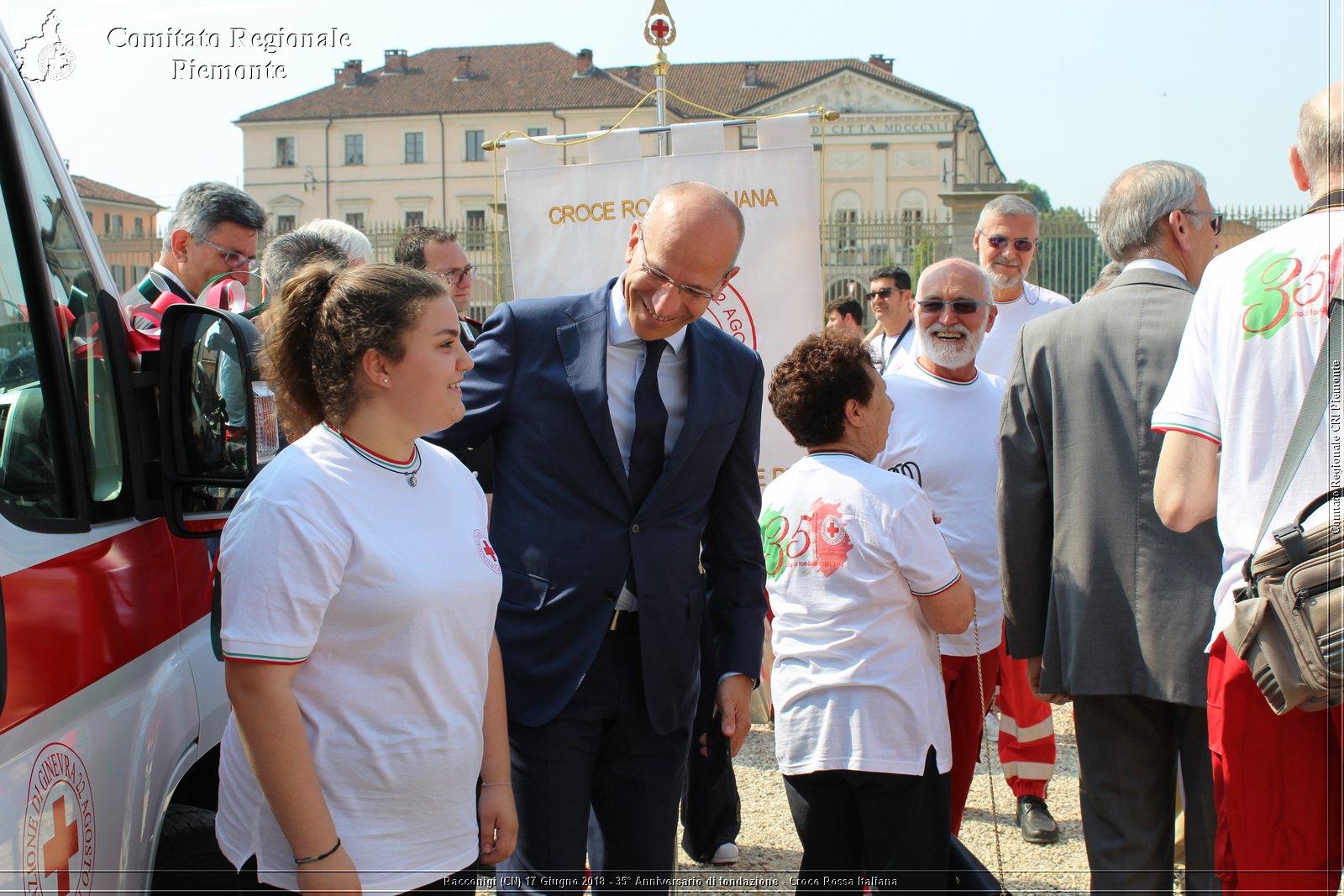 Racconigi (CN) 17 Giugno 2018 - 35 Anniversario di fondazione - Croce Rossa Italiana - Comitato Regionale del Piemonte