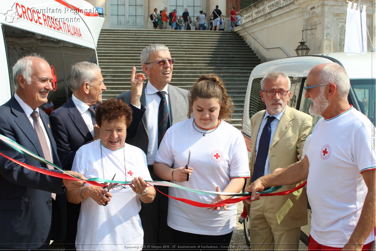 Racconigi (CN) 17 Giugno 2018 - 35 Anniversario di fondazione - Croce Rossa Italiana - Comitato Regionale del Piemonte