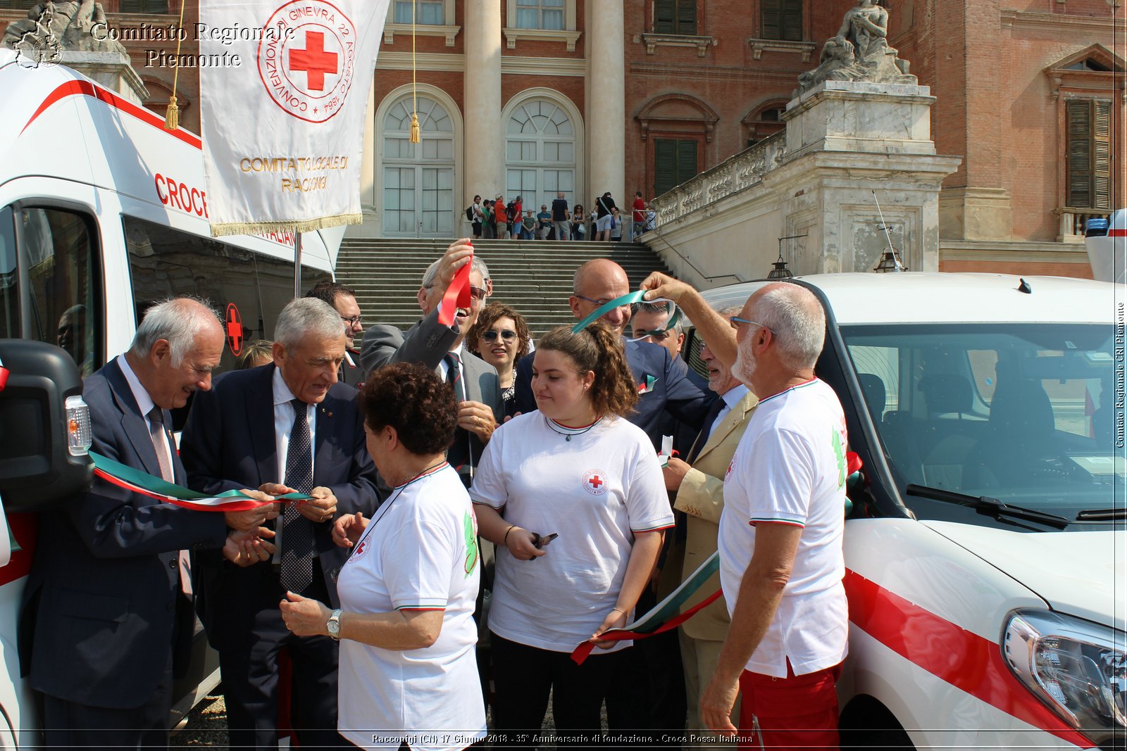 Racconigi (CN) 17 Giugno 2018 - 35 Anniversario di fondazione - Croce Rossa Italiana - Comitato Regionale del Piemonte