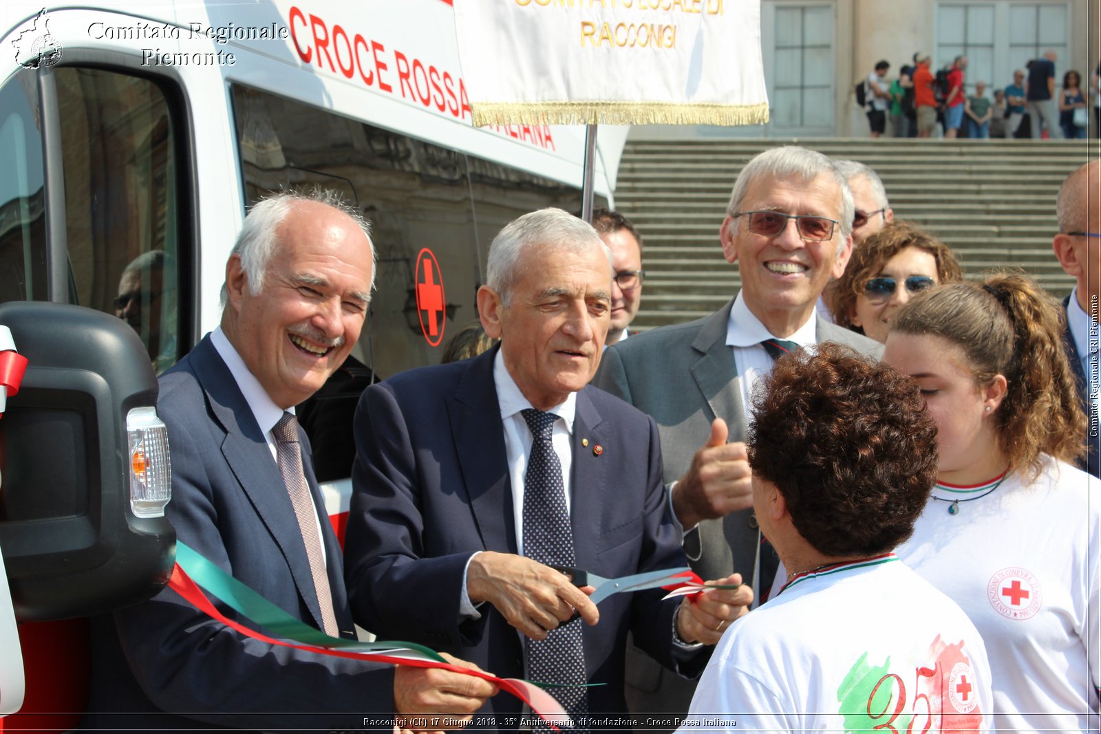 Racconigi (CN) 17 Giugno 2018 - 35 Anniversario di fondazione - Croce Rossa Italiana - Comitato Regionale del Piemonte