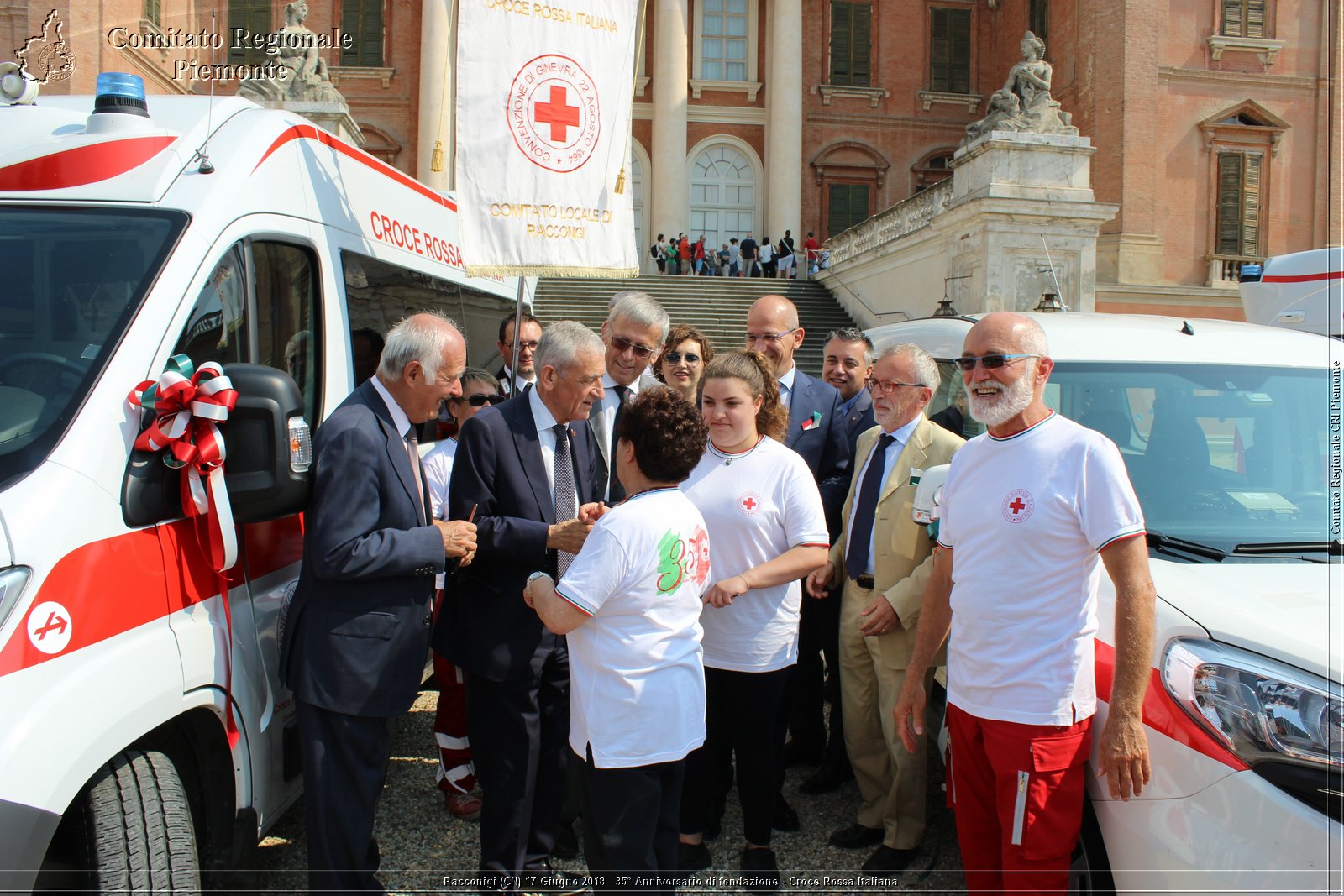 Racconigi (CN) 17 Giugno 2018 - 35 Anniversario di fondazione - Croce Rossa Italiana - Comitato Regionale del Piemonte