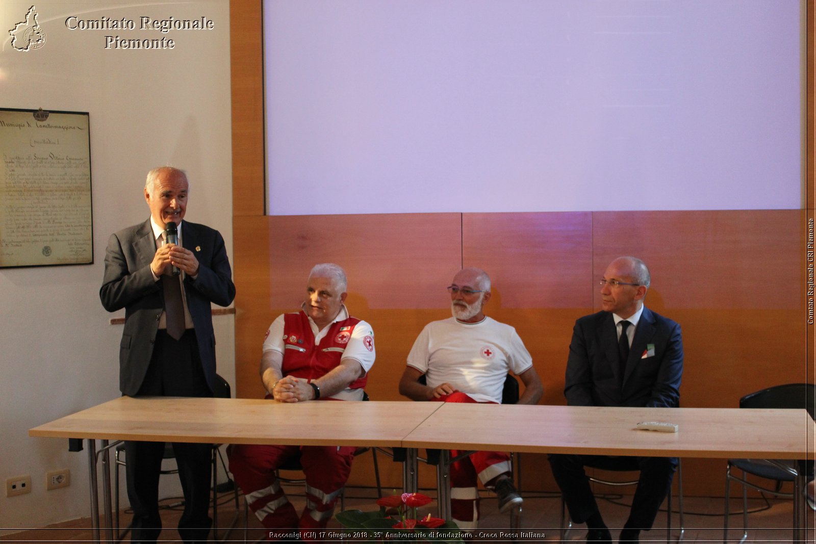 Racconigi (CN) 17 Giugno 2018 - 35 Anniversario di fondazione - Croce Rossa Italiana - Comitato Regionale del Piemonte