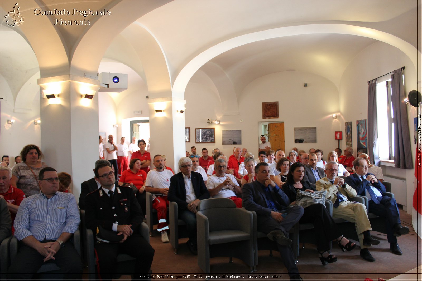 Racconigi (CN) 17 Giugno 2018 - 35 Anniversario di fondazione - Croce Rossa Italiana - Comitato Regionale del Piemonte