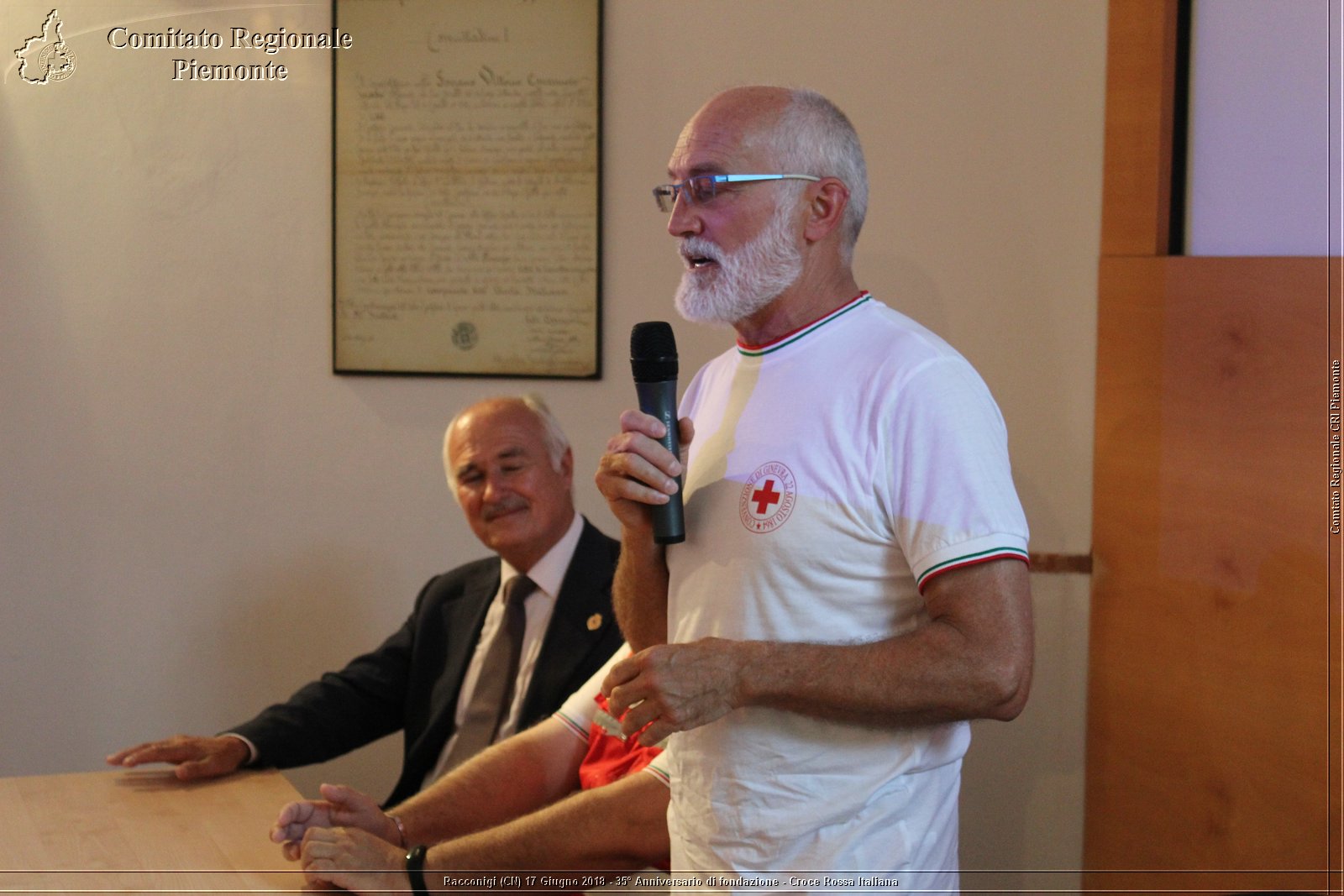 Racconigi (CN) 17 Giugno 2018 - 35 Anniversario di fondazione - Croce Rossa Italiana - Comitato Regionale del Piemonte