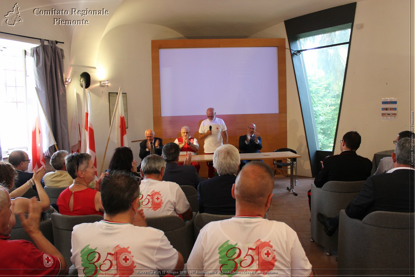 Racconigi (CN) 17 Giugno 2018 - 35 Anniversario di fondazione - Croce Rossa Italiana - Comitato Regionale del Piemonte