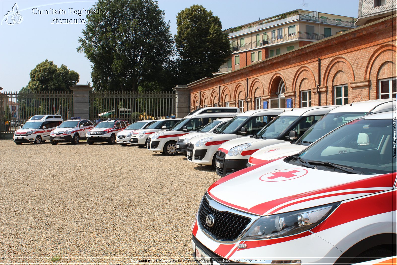 Racconigi (CN) 17 Giugno 2018 - 35 Anniversario di fondazione - Croce Rossa Italiana - Comitato Regionale del Piemonte