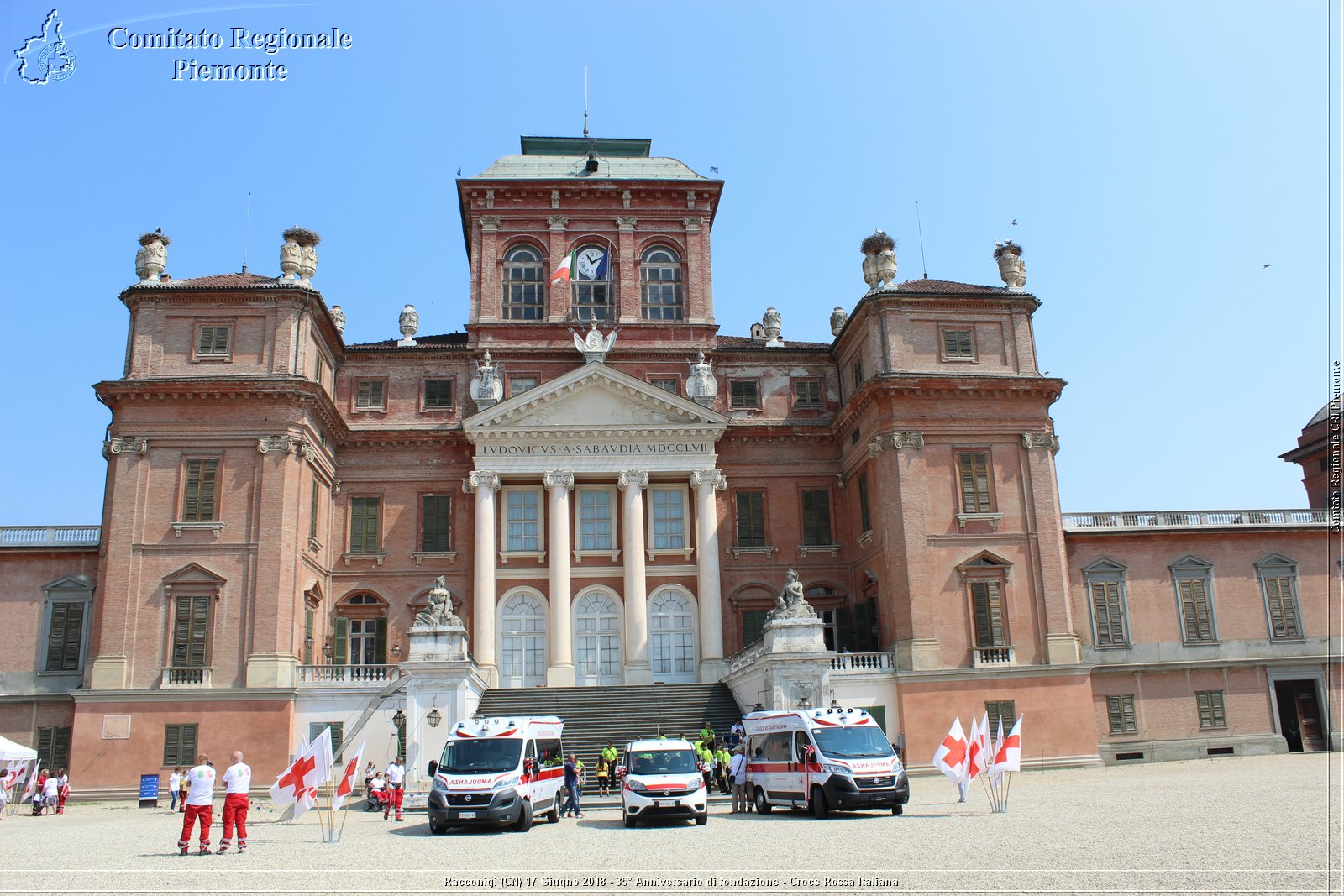 Racconigi (CN) 17 Giugno 2018 - 35 Anniversario di fondazione - Croce Rossa Italiana - Comitato Regionale del Piemonte