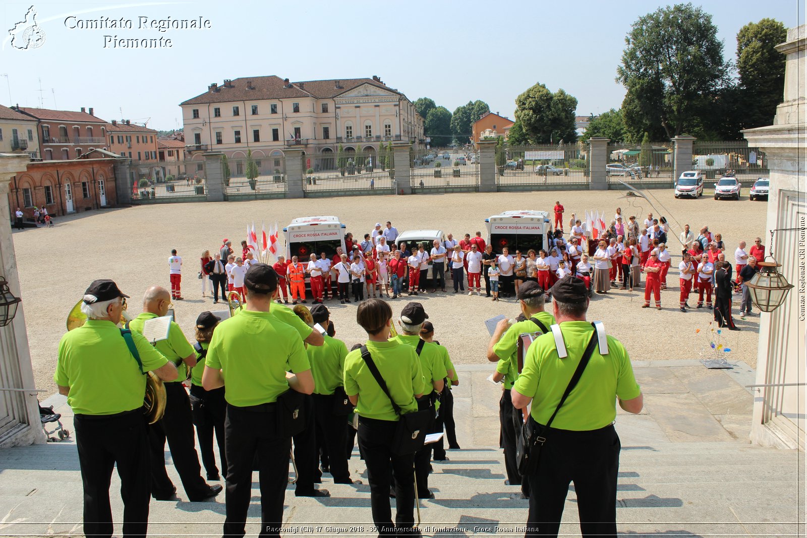 Racconigi (CN) 17 Giugno 2018 - 35 Anniversario di fondazione - Croce Rossa Italiana - Comitato Regionale del Piemonte