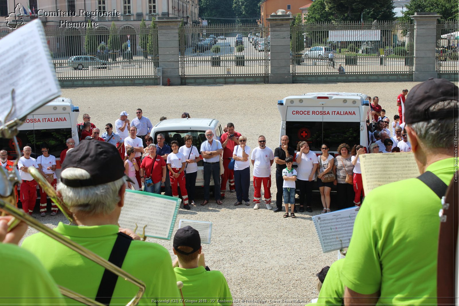 Racconigi (CN) 17 Giugno 2018 - 35 Anniversario di fondazione - Croce Rossa Italiana - Comitato Regionale del Piemonte