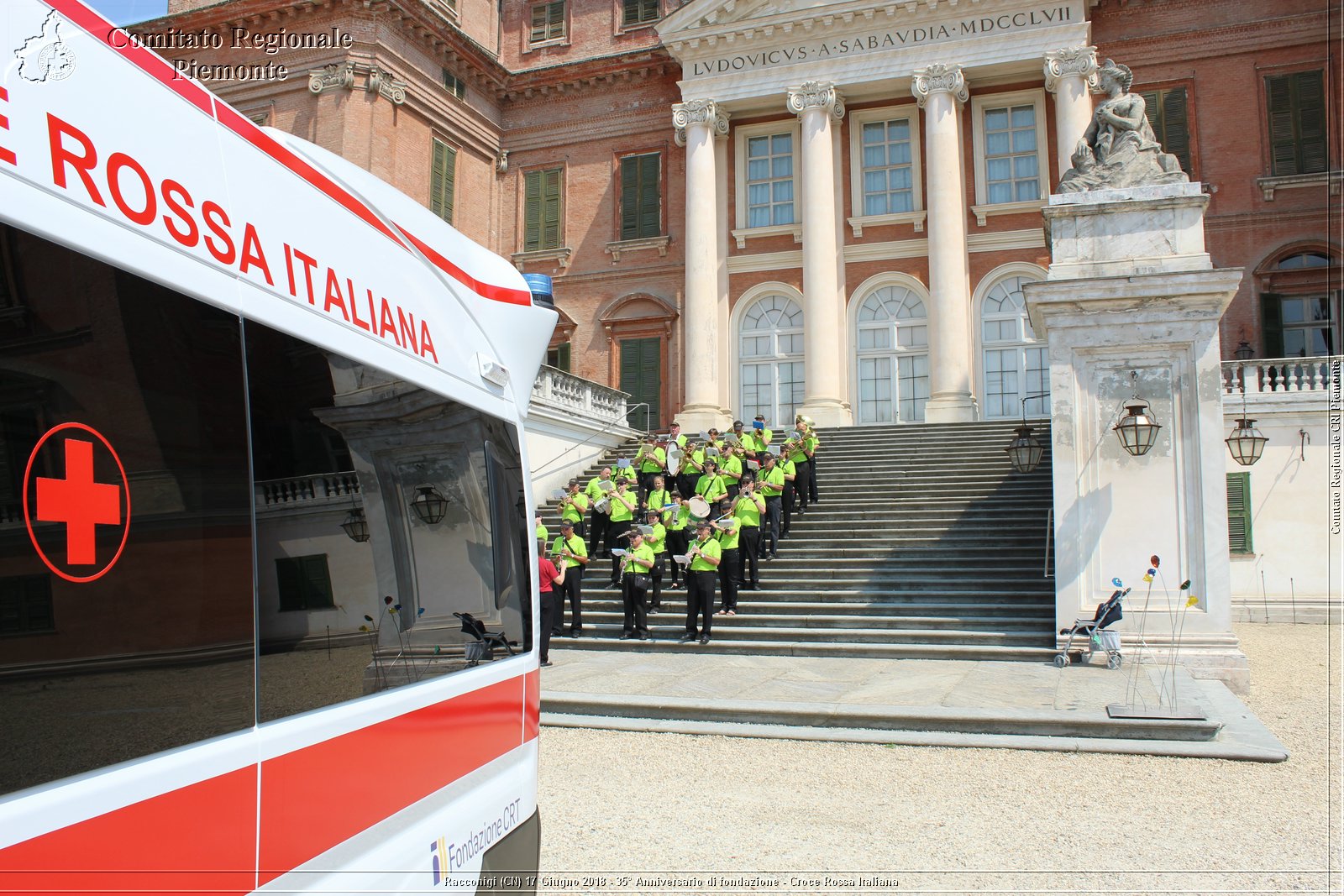 Racconigi (CN) 17 Giugno 2018 - 35 Anniversario di fondazione - Croce Rossa Italiana - Comitato Regionale del Piemonte