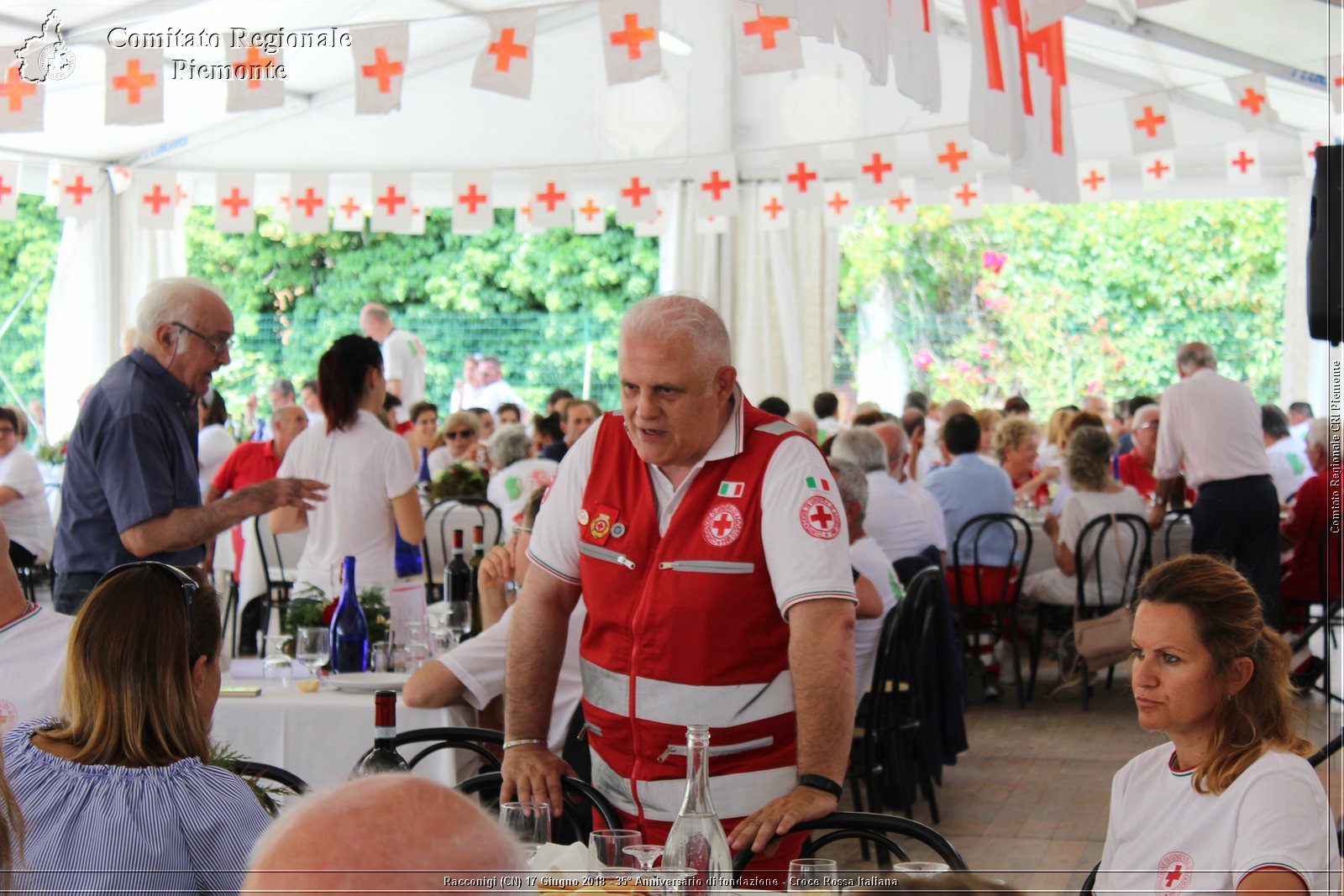 Racconigi (CN) 17 Giugno 2018 - 35 Anniversario di fondazione - Croce Rossa Italiana - Comitato Regionale del Piemonte