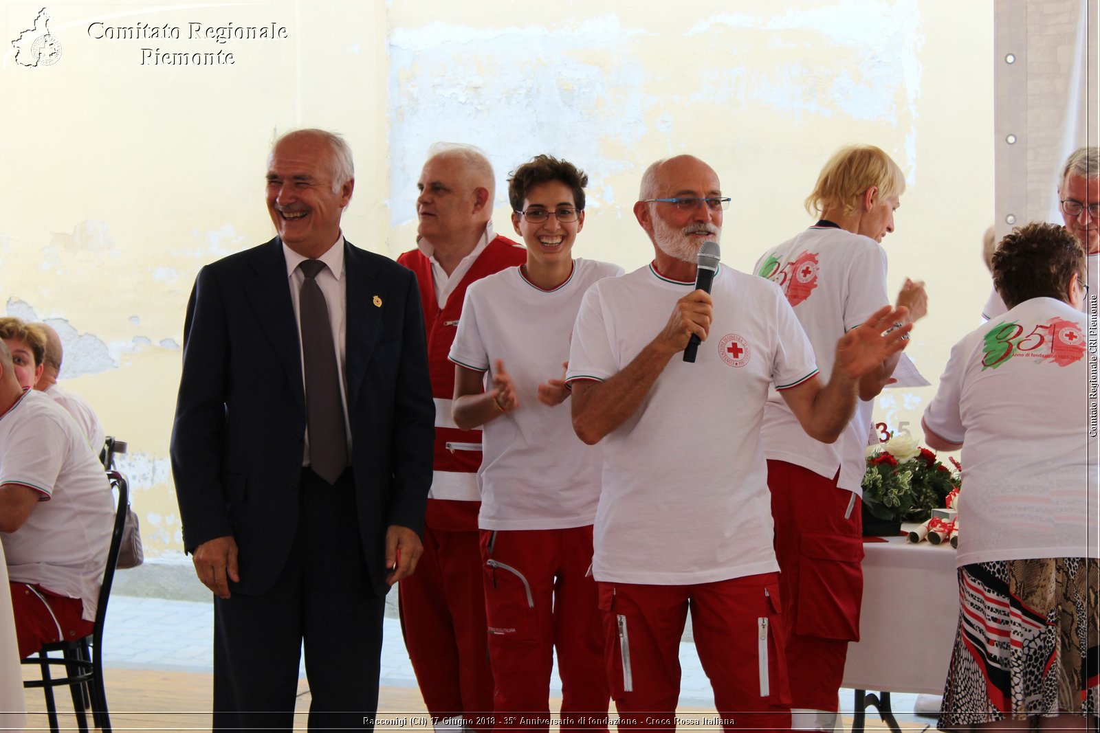 Racconigi (CN) 17 Giugno 2018 - 35 Anniversario di fondazione - Croce Rossa Italiana - Comitato Regionale del Piemonte