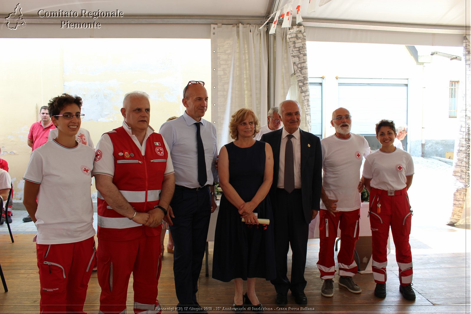 Racconigi (CN) 17 Giugno 2018 - 35 Anniversario di fondazione - Croce Rossa Italiana - Comitato Regionale del Piemonte