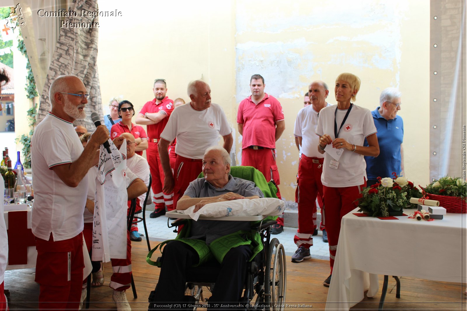 Racconigi (CN) 17 Giugno 2018 - 35 Anniversario di fondazione - Croce Rossa Italiana - Comitato Regionale del Piemonte