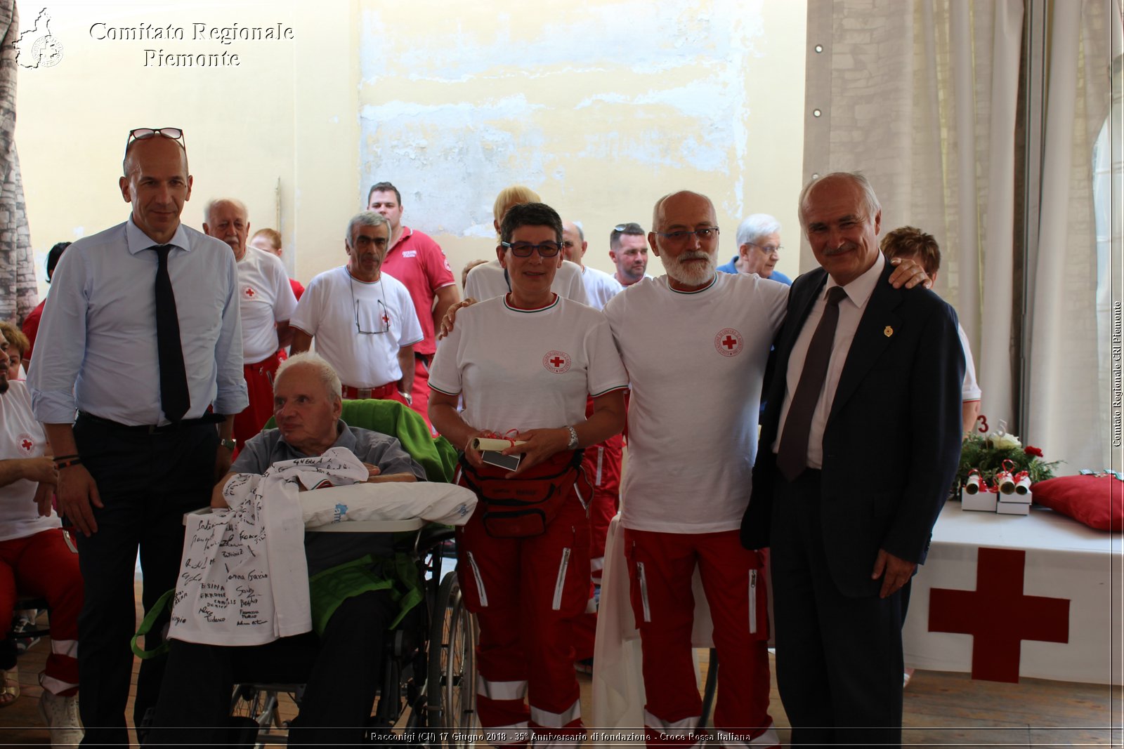 Racconigi (CN) 17 Giugno 2018 - 35 Anniversario di fondazione - Croce Rossa Italiana - Comitato Regionale del Piemonte