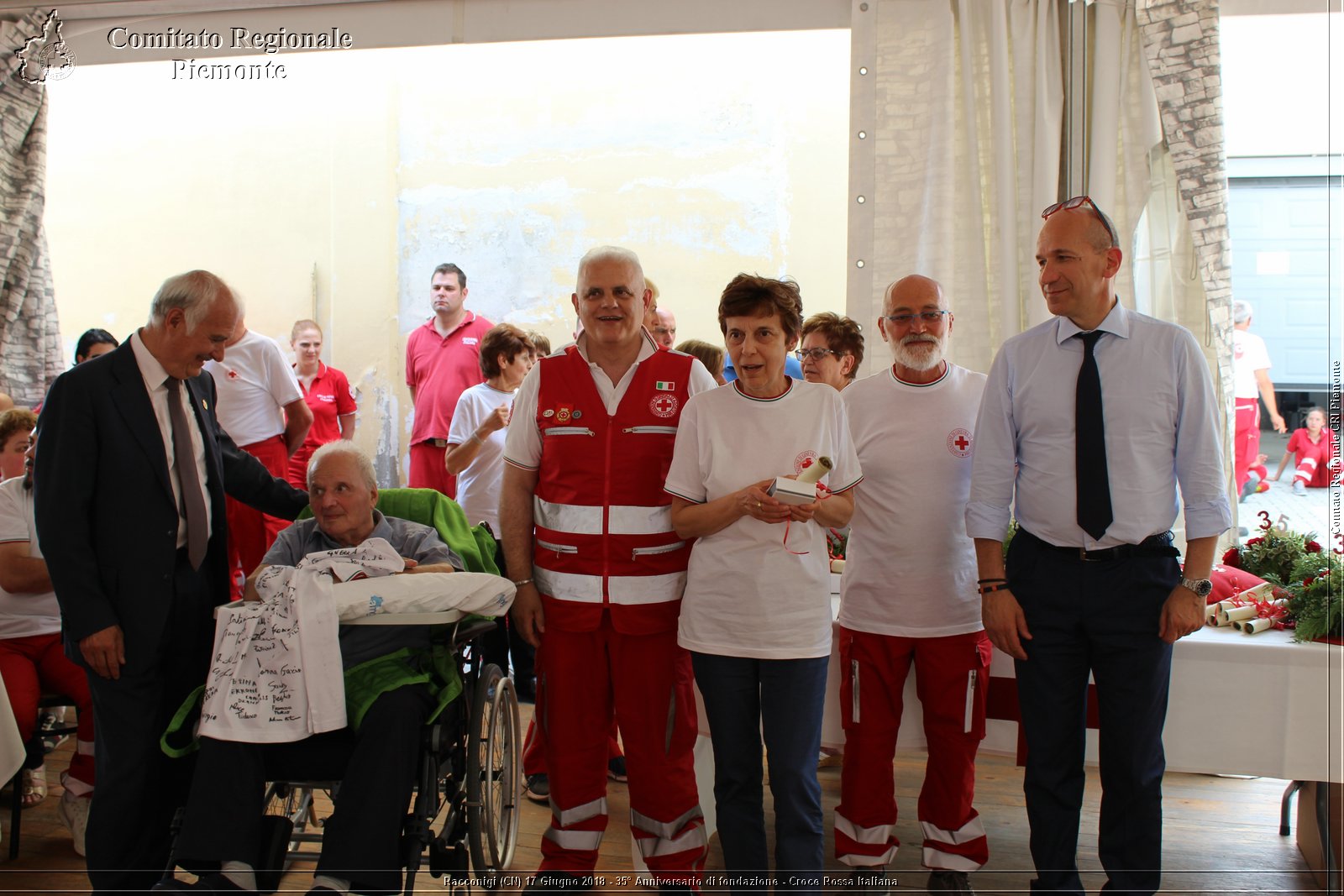 Racconigi (CN) 17 Giugno 2018 - 35 Anniversario di fondazione - Croce Rossa Italiana - Comitato Regionale del Piemonte