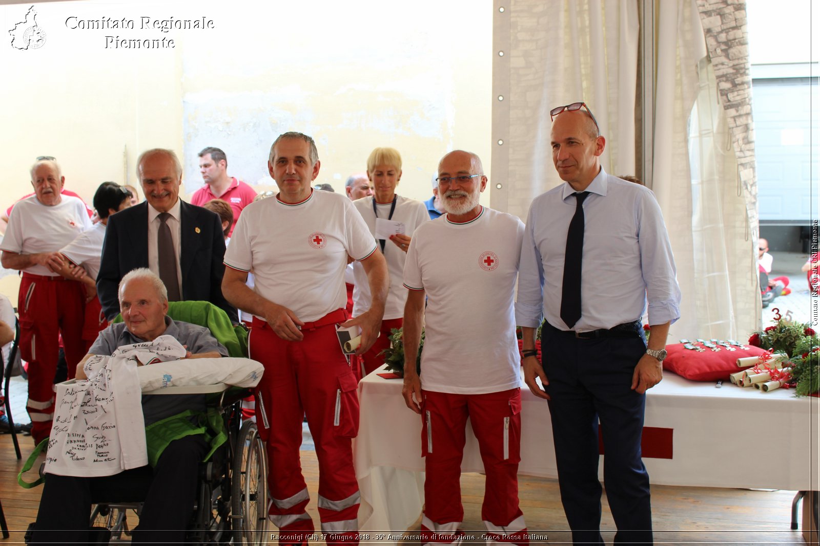 Racconigi (CN) 17 Giugno 2018 - 35 Anniversario di fondazione - Croce Rossa Italiana - Comitato Regionale del Piemonte