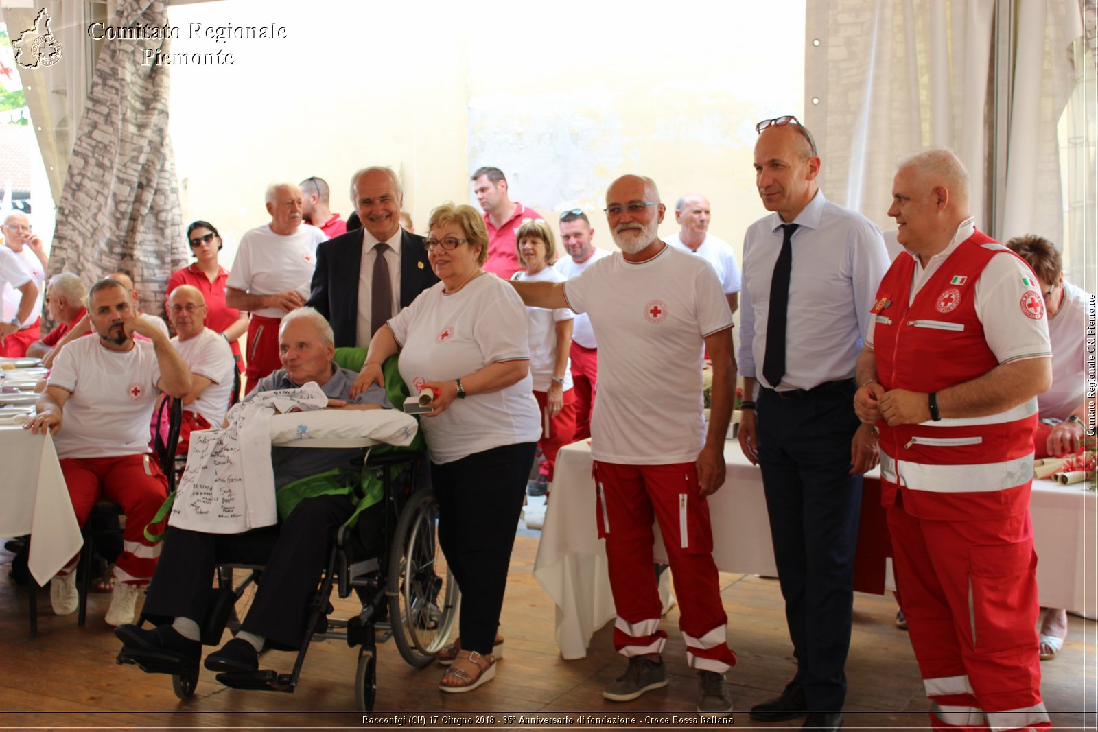 Racconigi (CN) 17 Giugno 2018 - 35 Anniversario di fondazione - Croce Rossa Italiana - Comitato Regionale del Piemonte