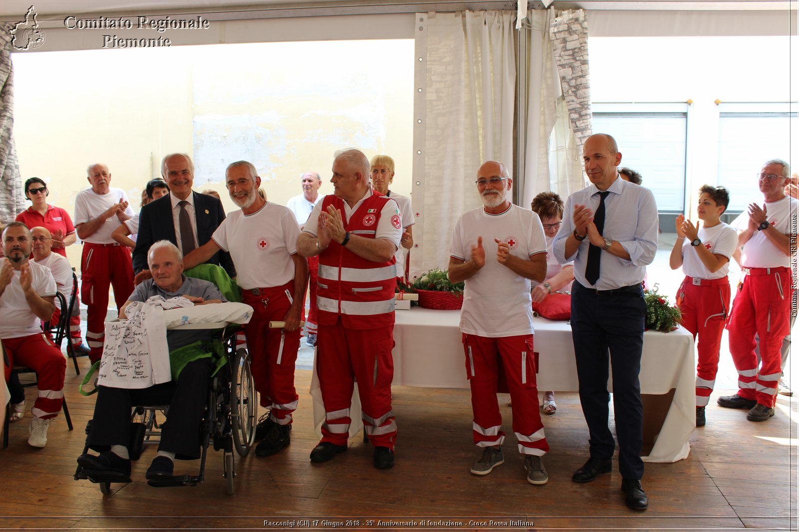 Racconigi (CN) 17 Giugno 2018 - 35 Anniversario di fondazione - Croce Rossa Italiana - Comitato Regionale del Piemonte