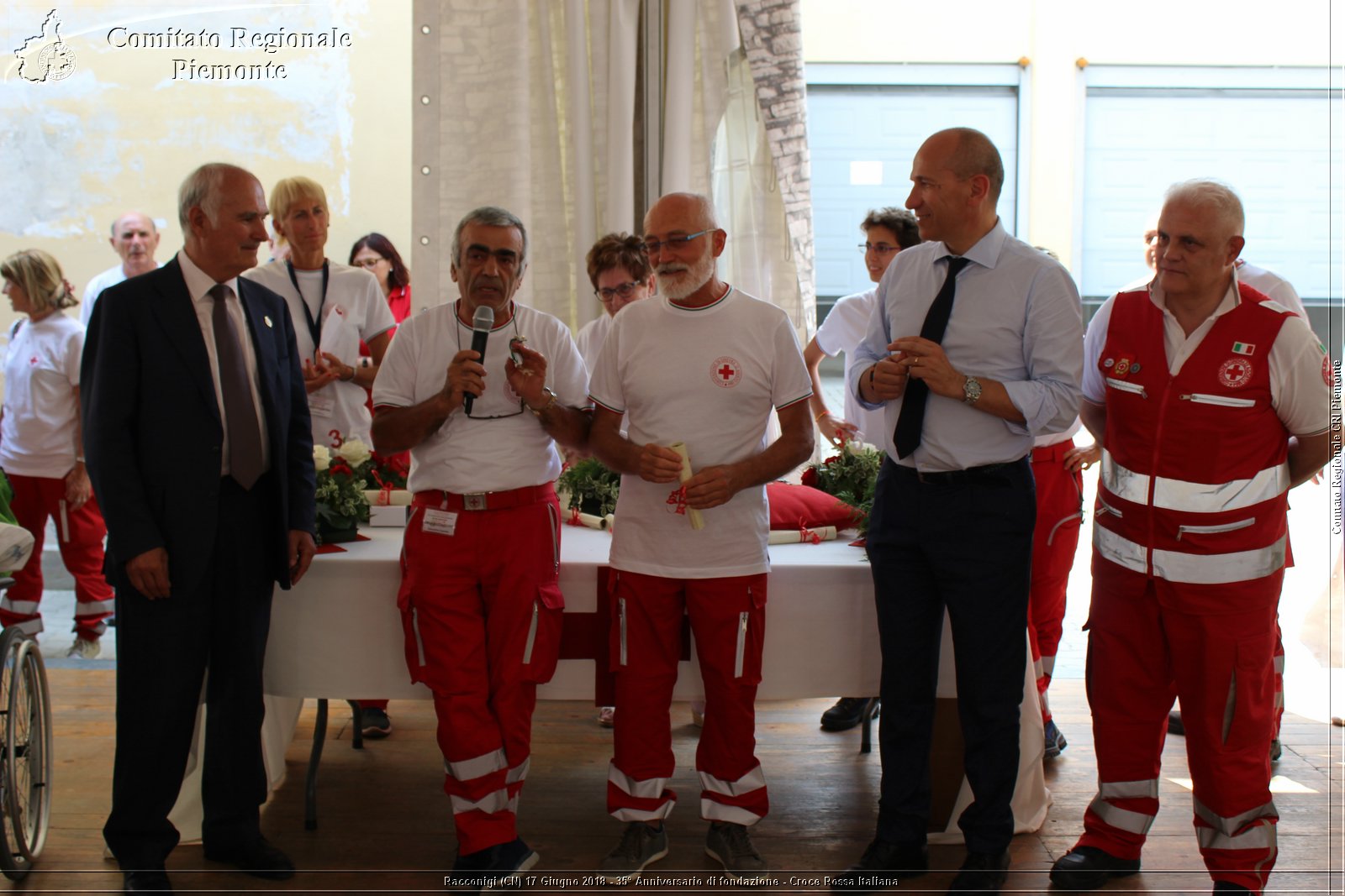 Racconigi (CN) 17 Giugno 2018 - 35 Anniversario di fondazione - Croce Rossa Italiana - Comitato Regionale del Piemonte