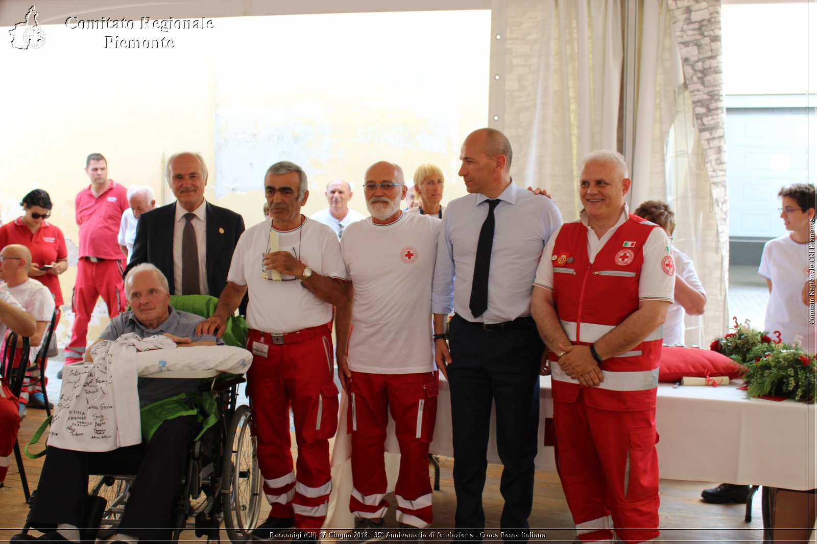 Racconigi (CN) 17 Giugno 2018 - 35 Anniversario di fondazione - Croce Rossa Italiana - Comitato Regionale del Piemonte