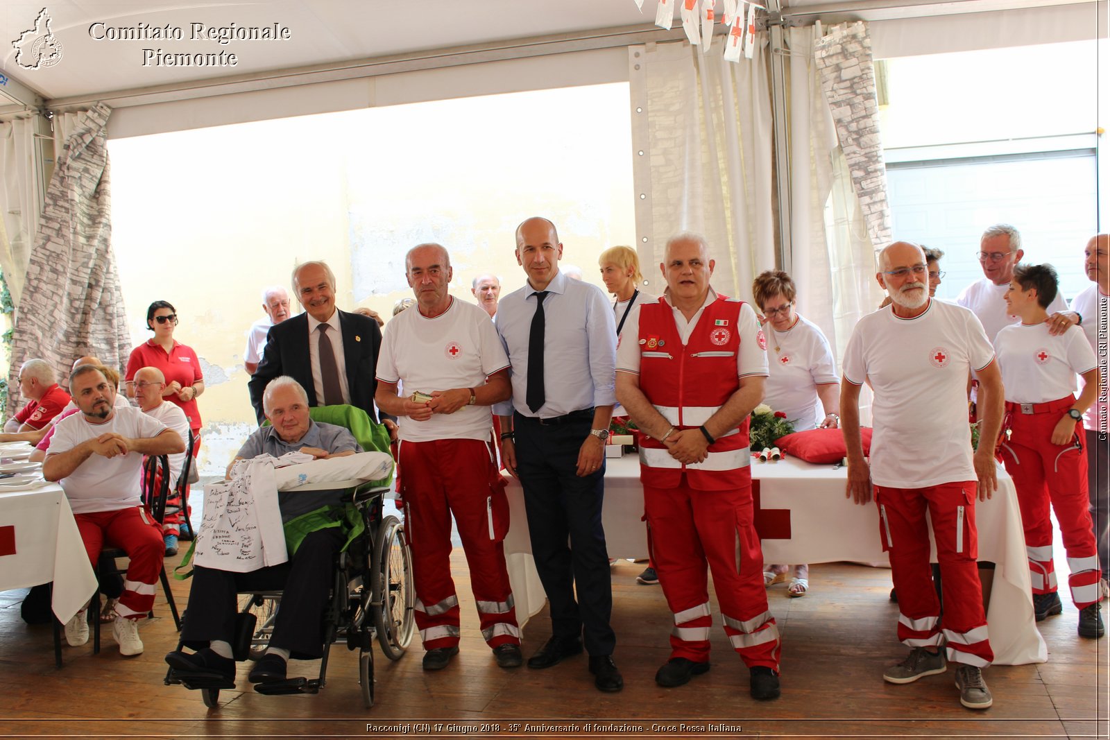 Racconigi (CN) 17 Giugno 2018 - 35 Anniversario di fondazione - Croce Rossa Italiana - Comitato Regionale del Piemonte